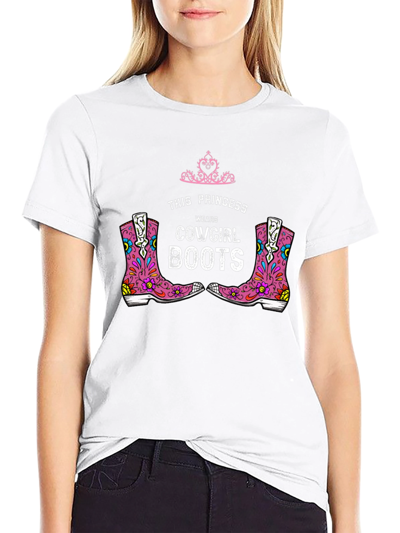Cowgirl Boots Princess T-Shirt
