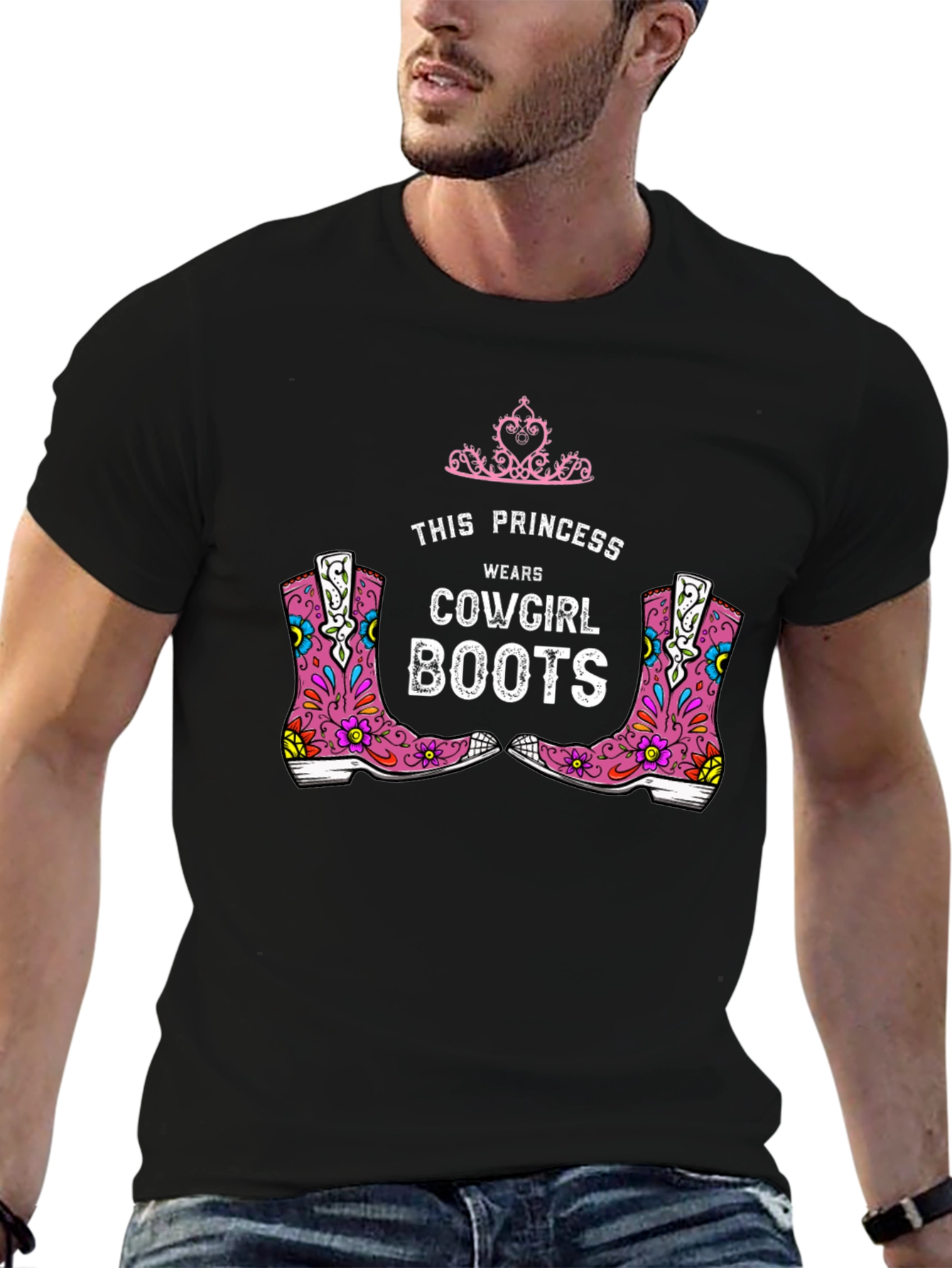 Cowgirl Boots Princess T-Shirt