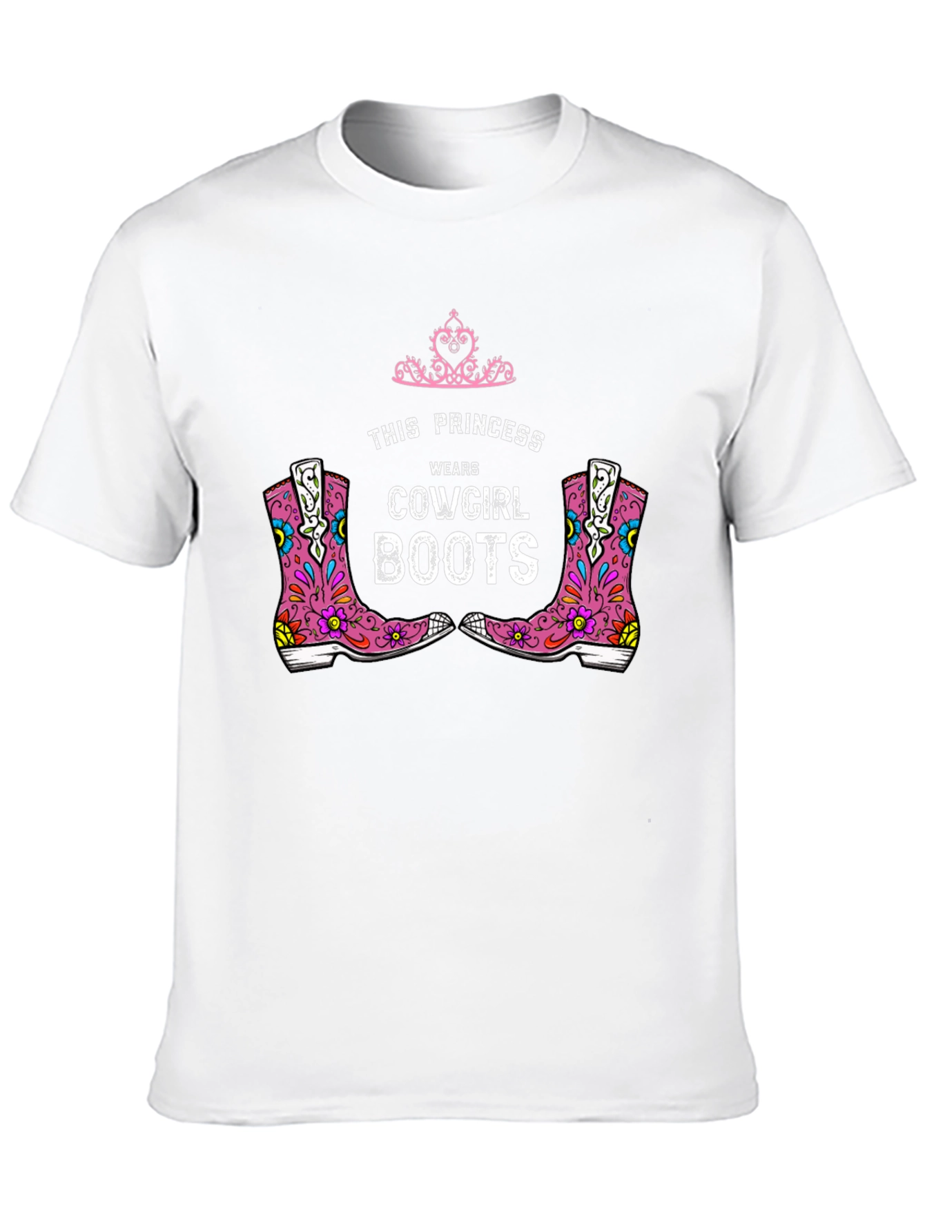 Cowgirl Boots Princess T-Shirt