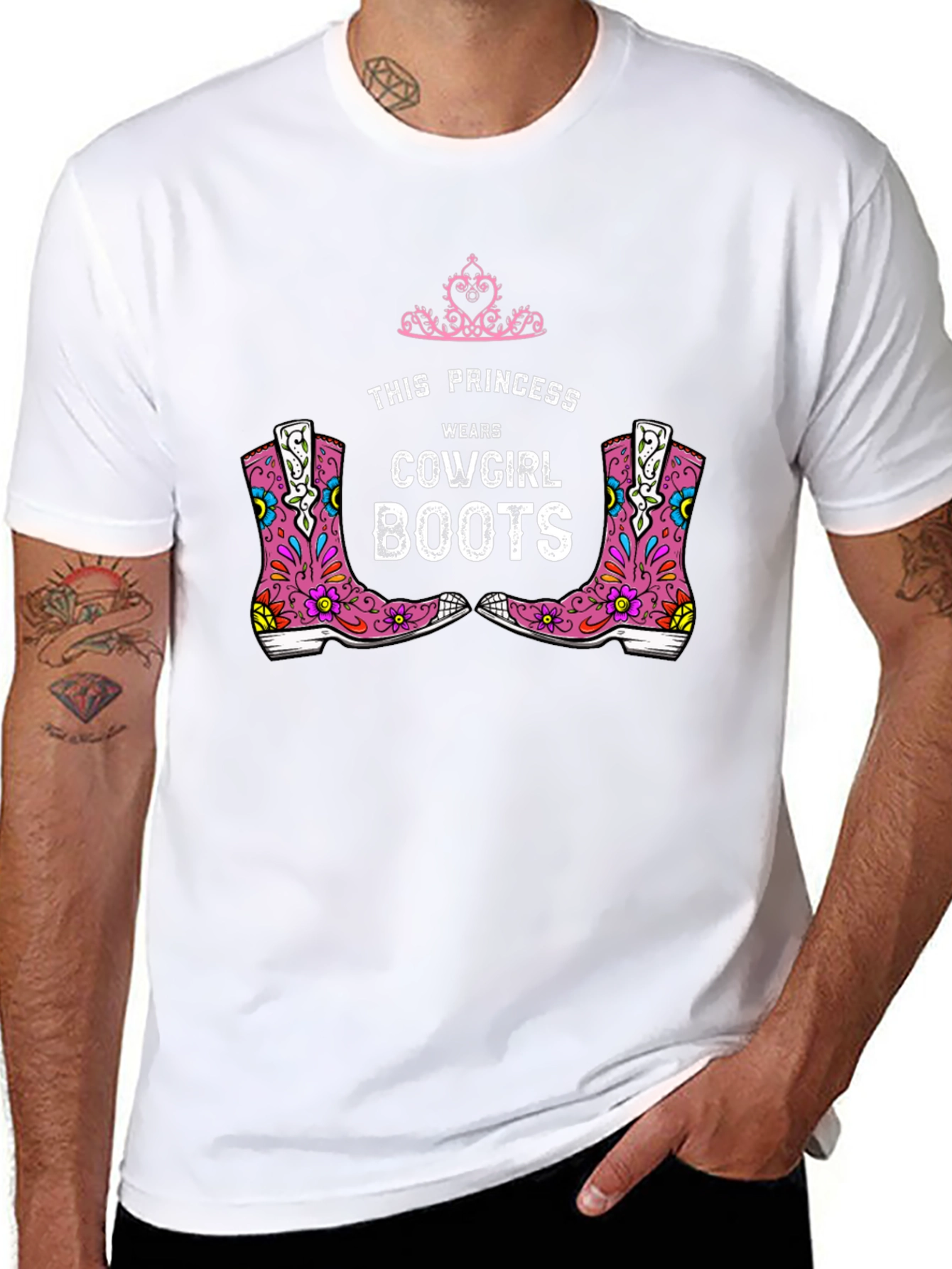 Cowgirl Boots Princess T-Shirt