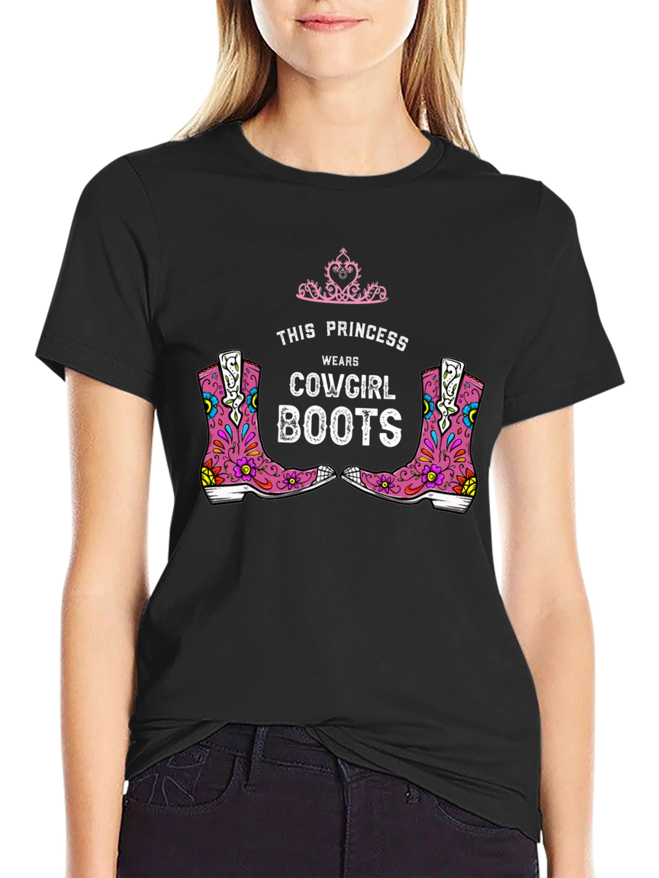 Cowgirl Boots Princess T-Shirt