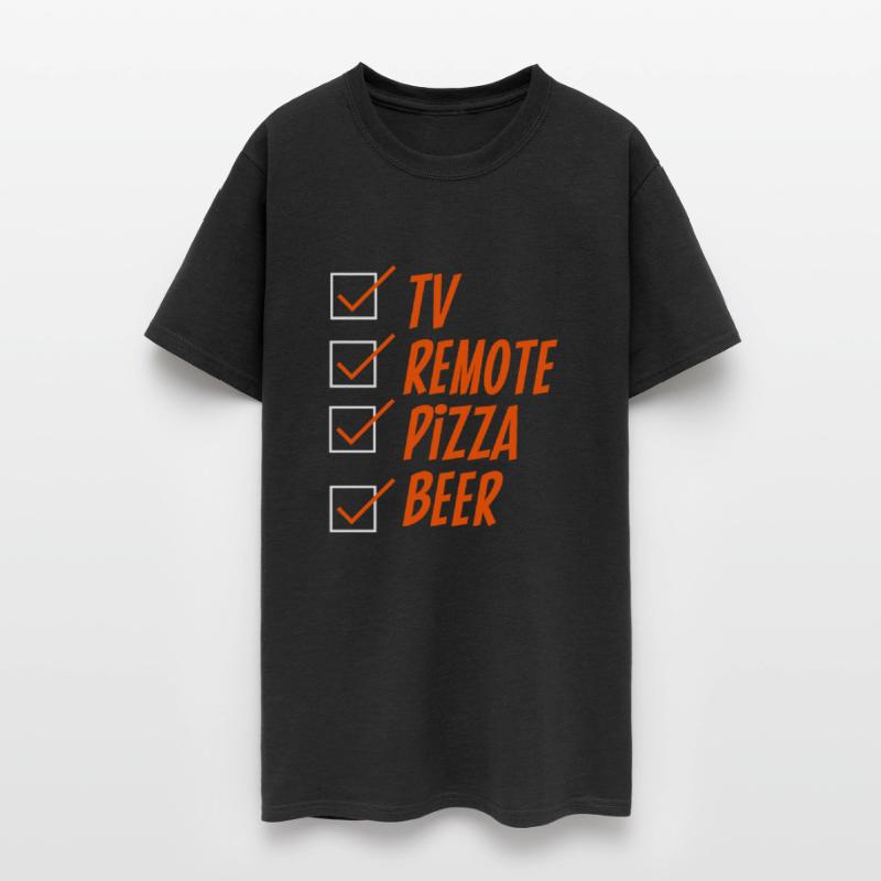 Tv Remote Pizza Beer 4