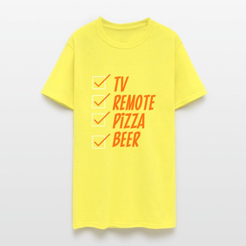 Tv Remote Pizza Beer 4