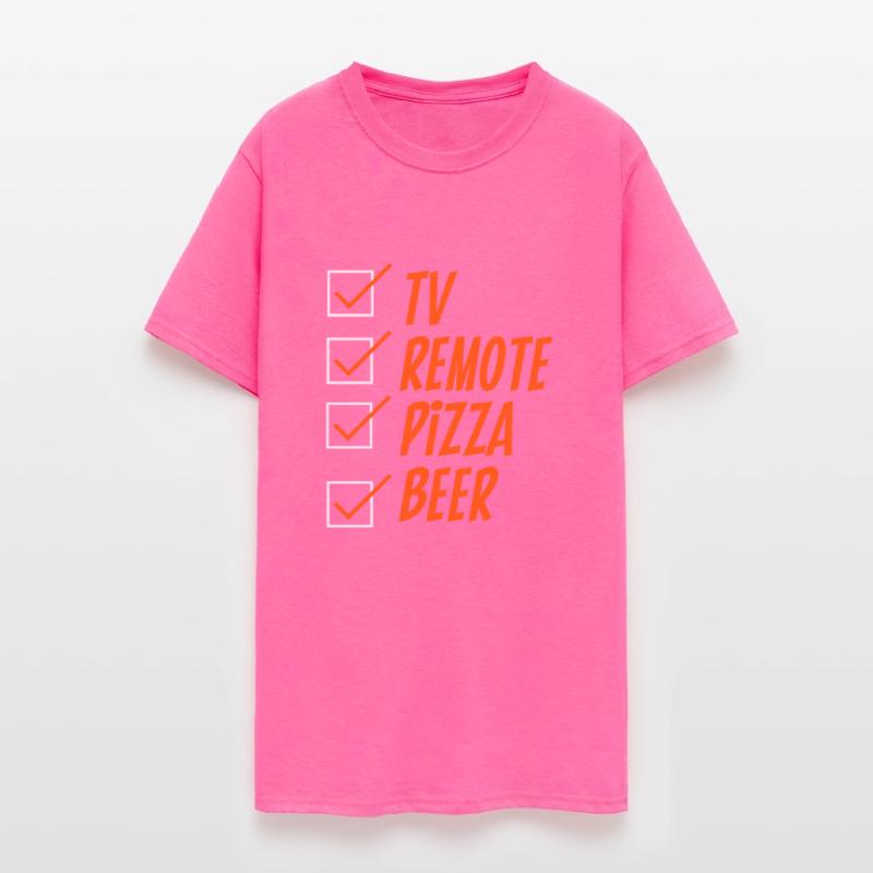 Tv Remote Pizza Beer 4