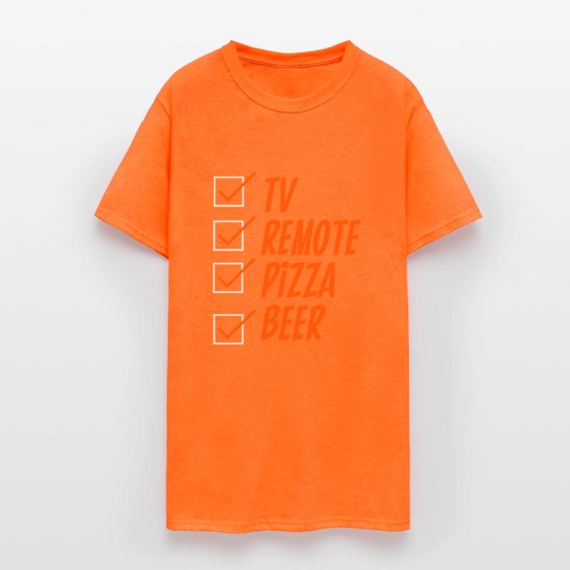 Tv Remote Pizza Beer 4