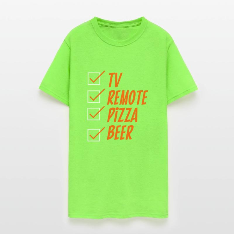 Tv Remote Pizza Beer 4
