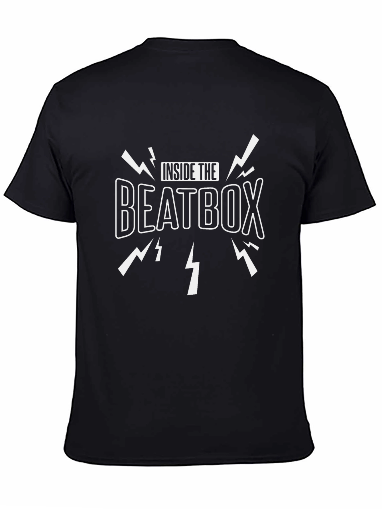 Inside the Beatbox Black Graphic T-Shirt