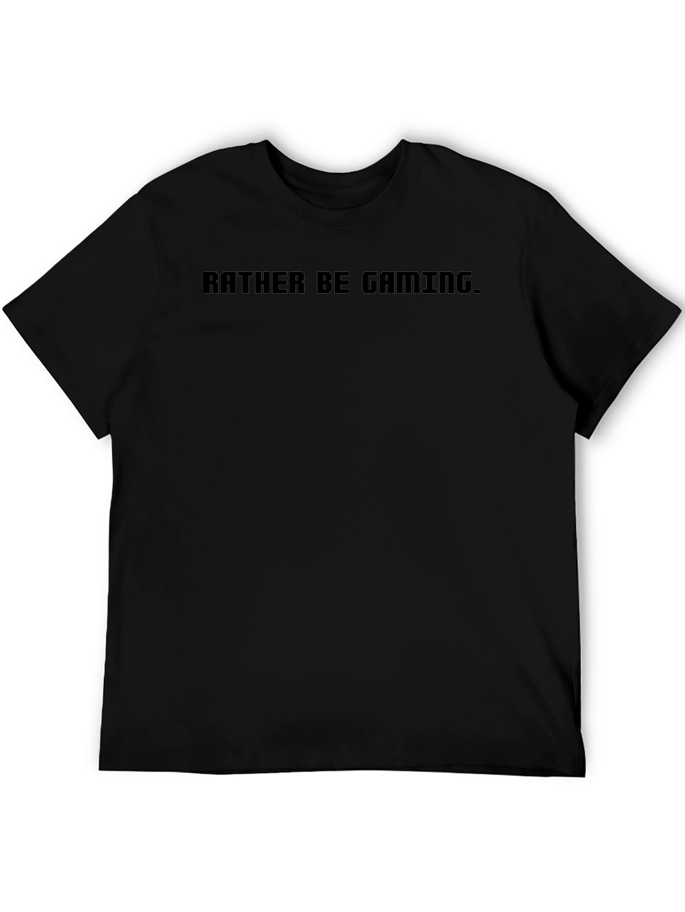 RATHER BE GAMING Graphic Tee - Gamer T-Shirt