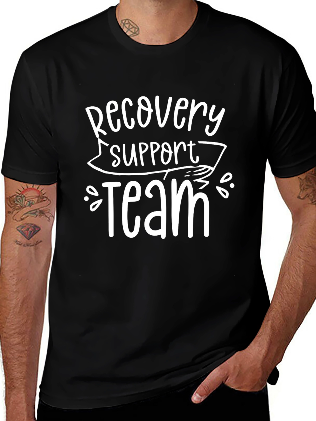 Recovery Support Team Graphic T-Shirt