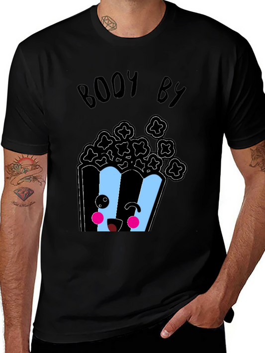 Booy By Popcorn T-Shirt - Cute Cartoon Graphic Tee