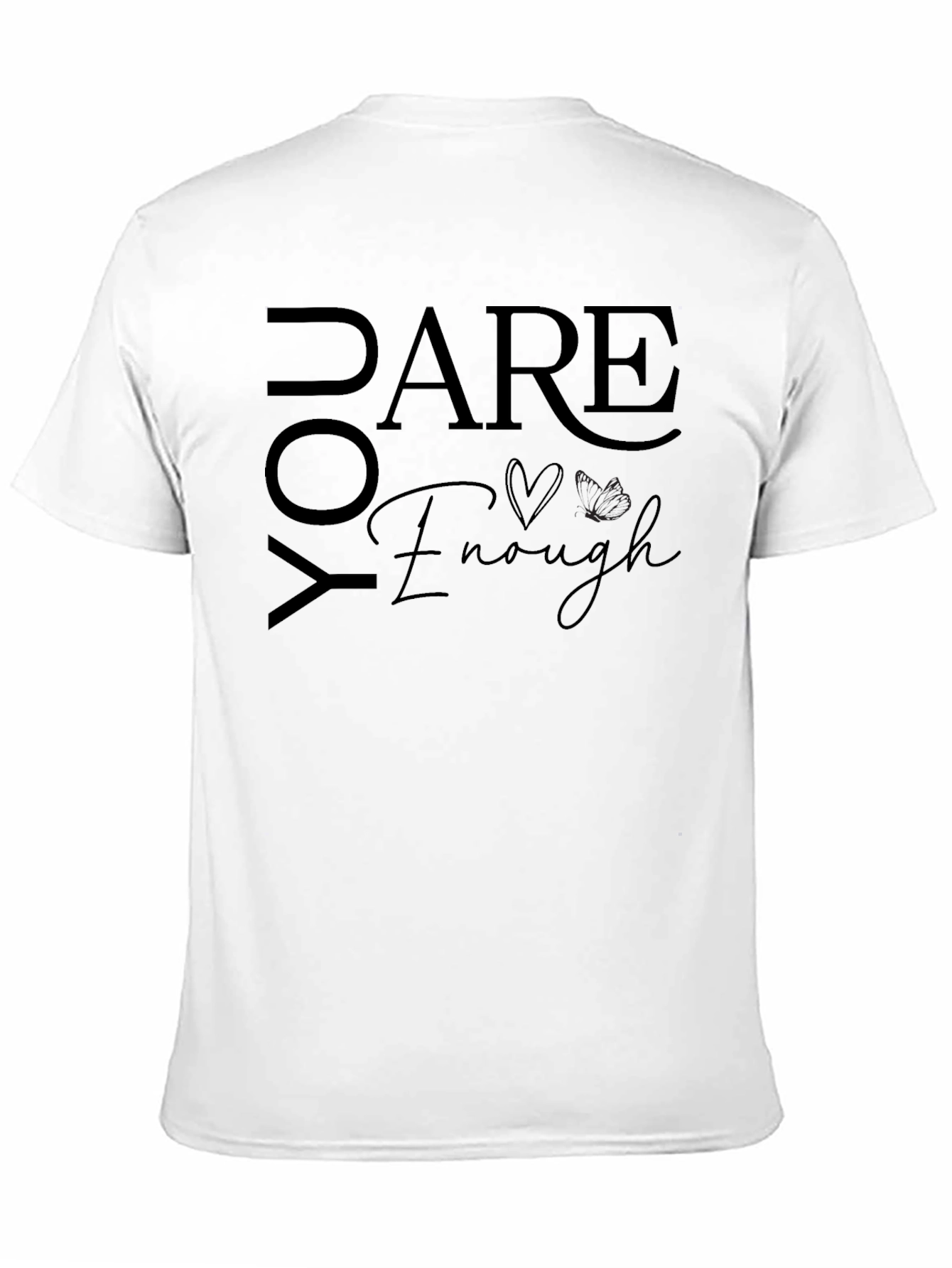 Dare You Enough Graphic Tee - Trendy Statement Shirt