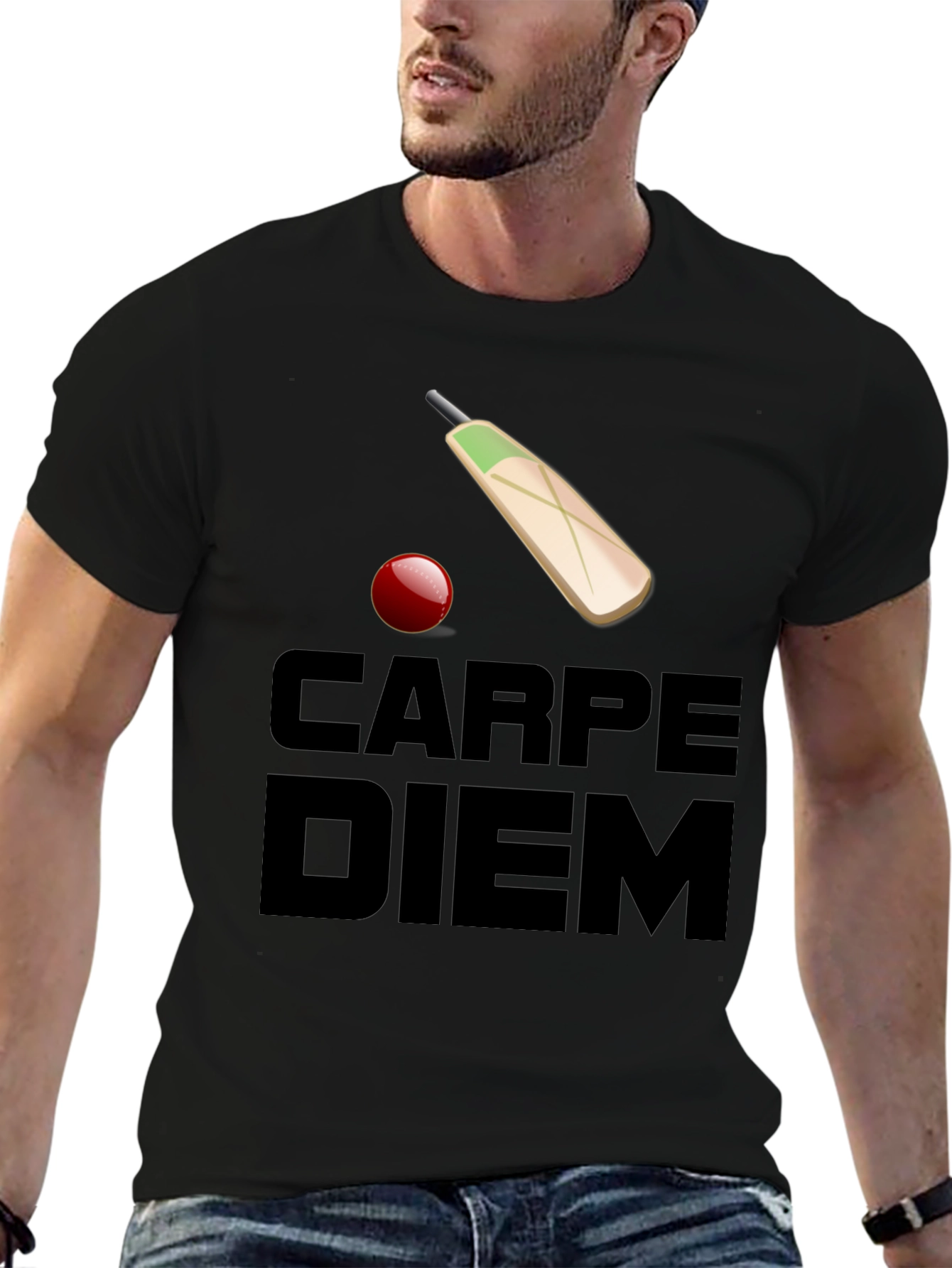 Carpe Diem Cricket T-Shirt