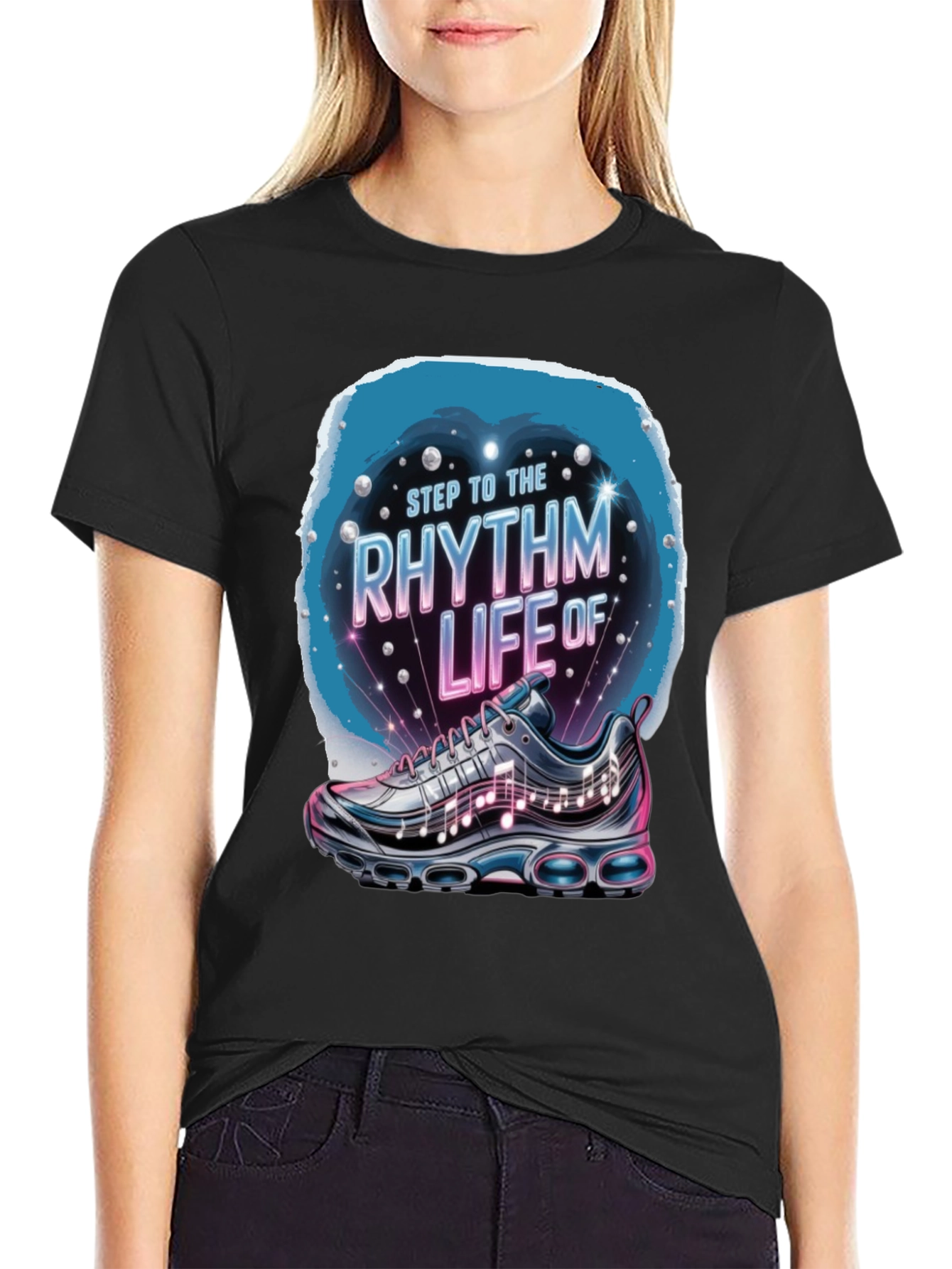 Rhythm of Life Sneaker Graphic Tee