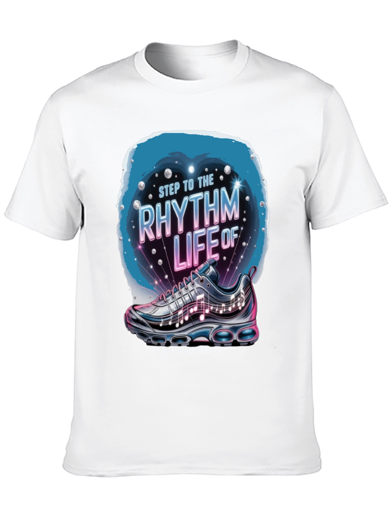Rhythm of Life Sneaker Graphic Tee