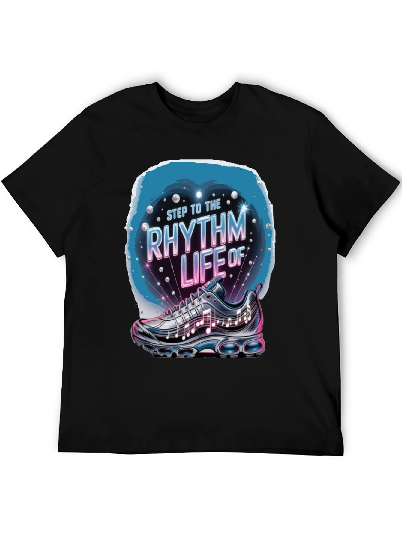 Rhythm of Life Sneaker Graphic Tee