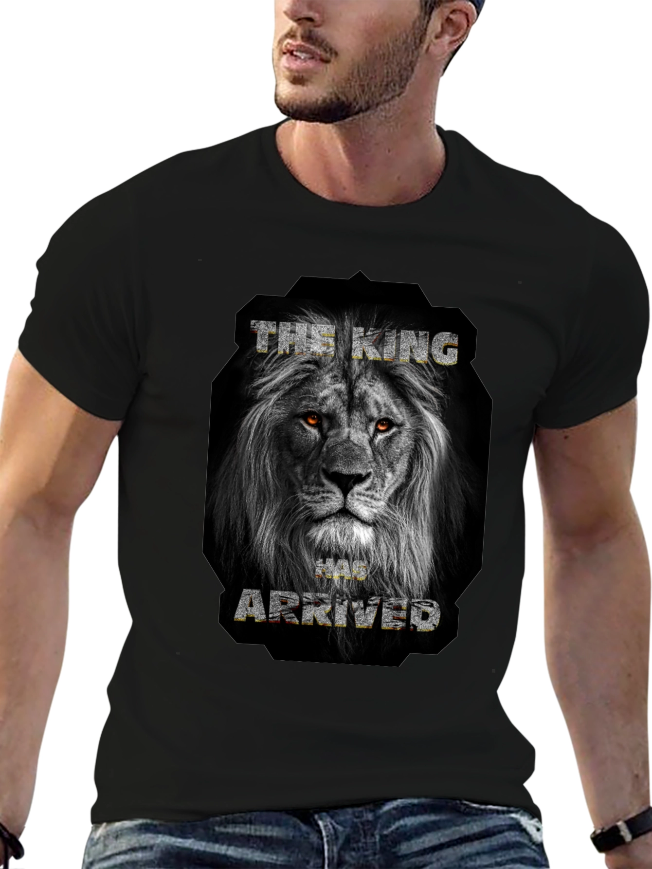 The King Has Arrived T-Shirt - Lion Graphic