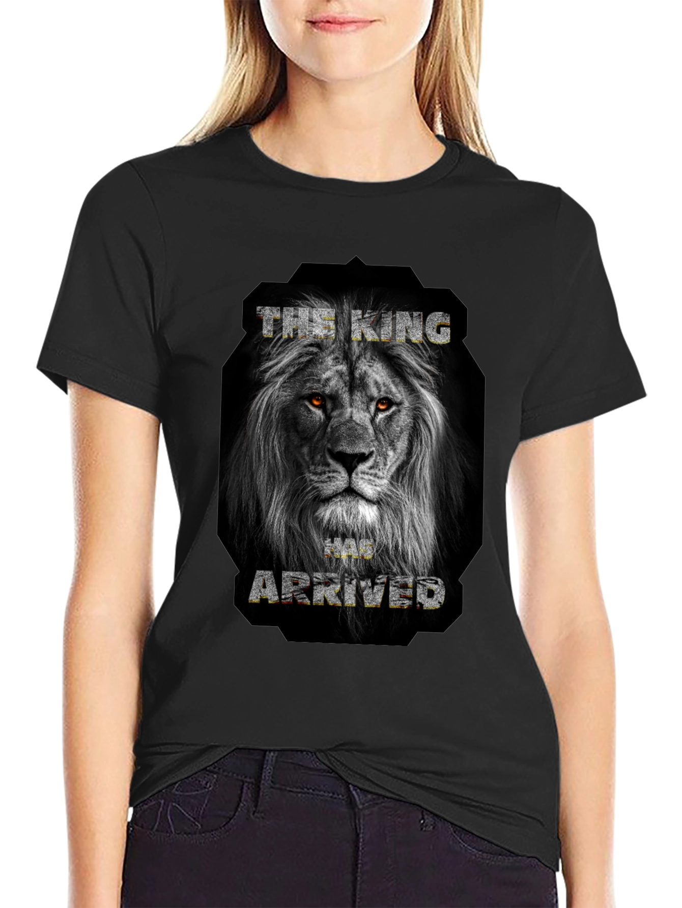 The King Has Arrived T-Shirt - Lion Graphic