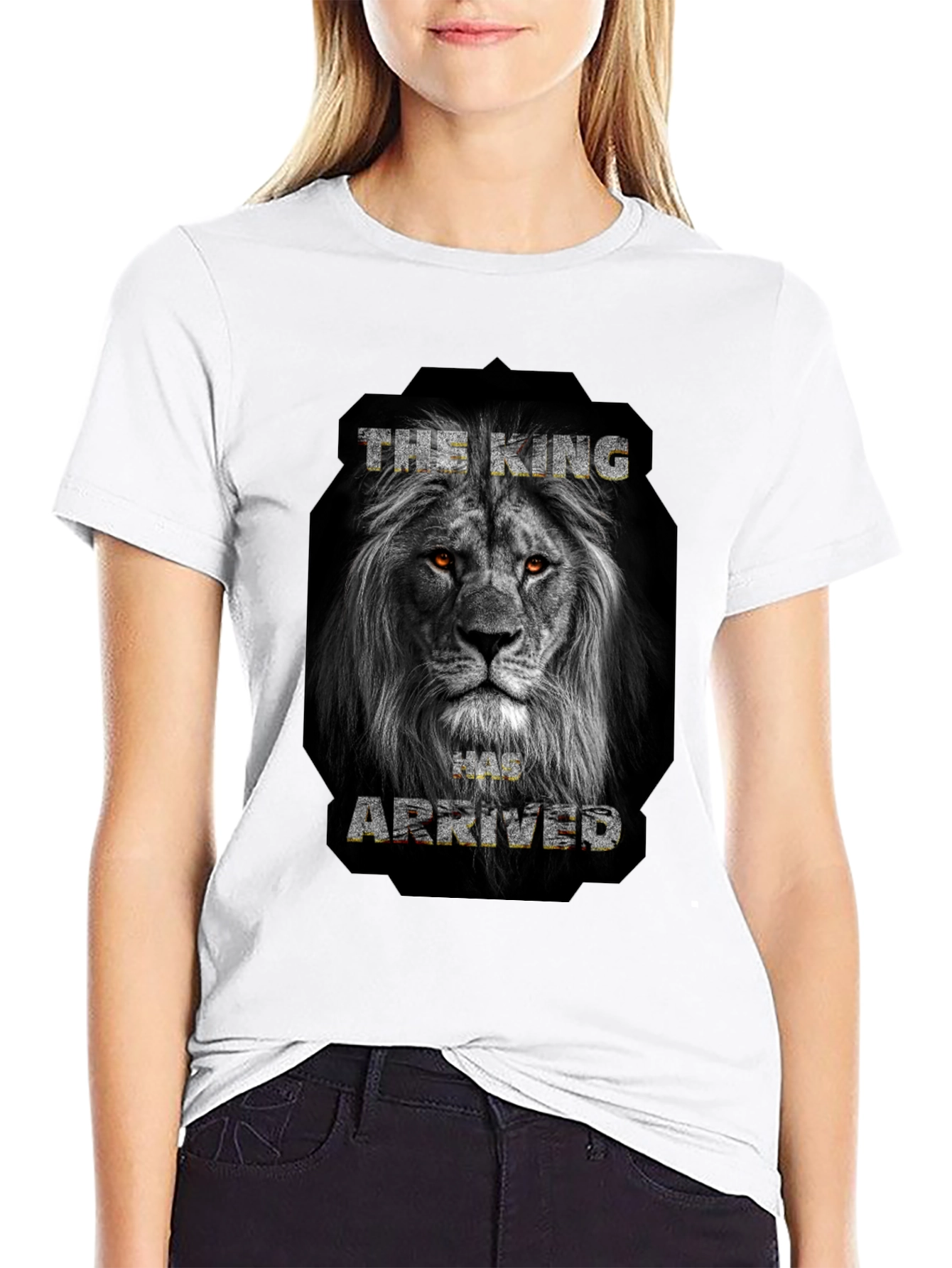 The King Has Arrived T-Shirt - Lion Graphic