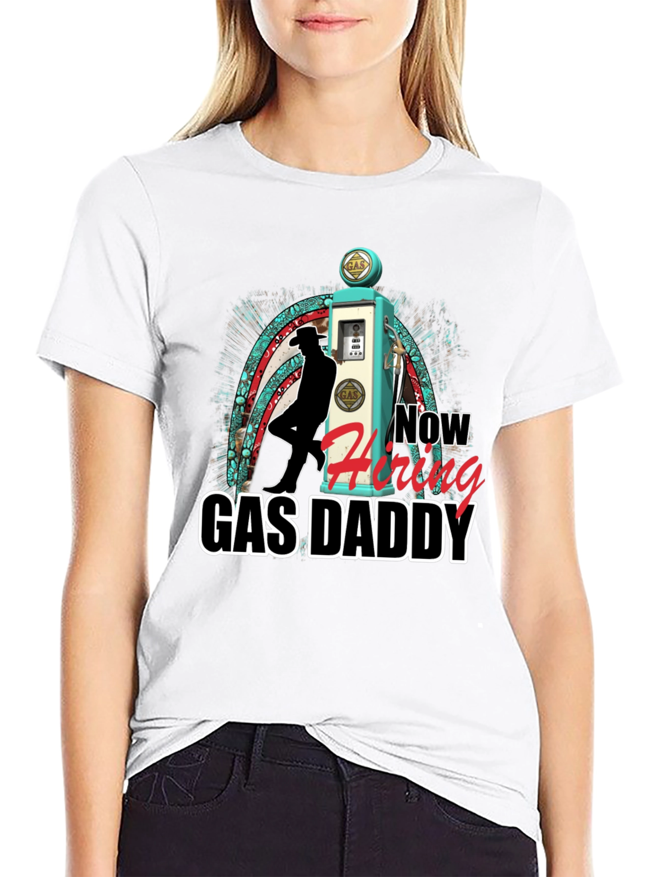 Now Hiring Gas Daddy Graphic T-Shirt