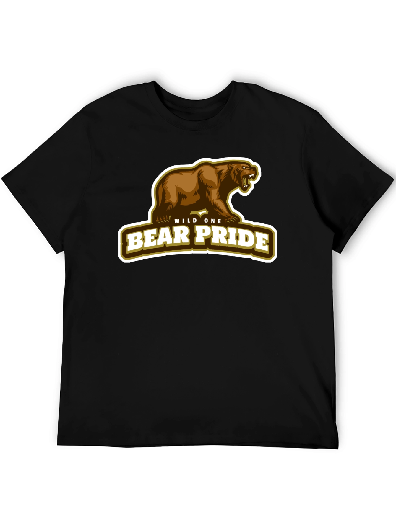 Bear Pride Wild One Graphic T-Shirt