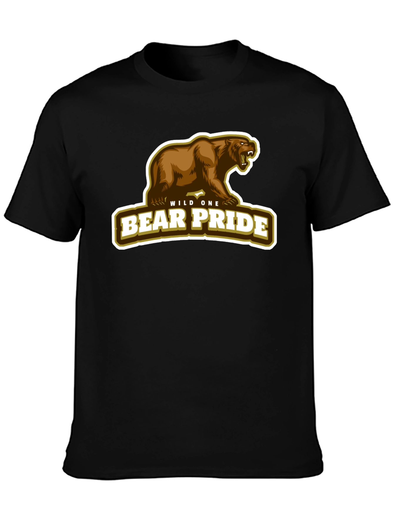Bear Pride Wild One Graphic T-Shirt