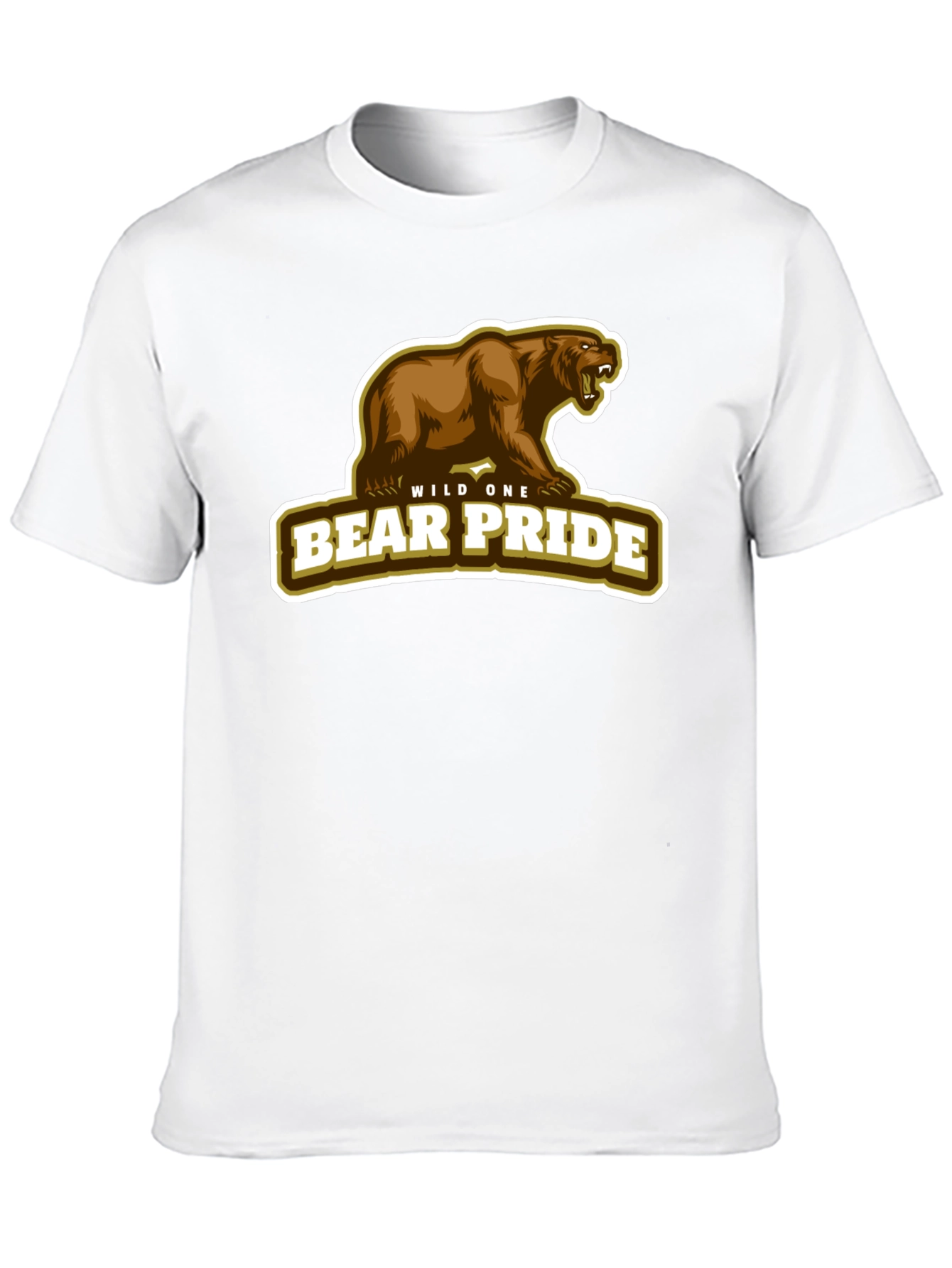 Bear Pride Wild One Graphic T-Shirt