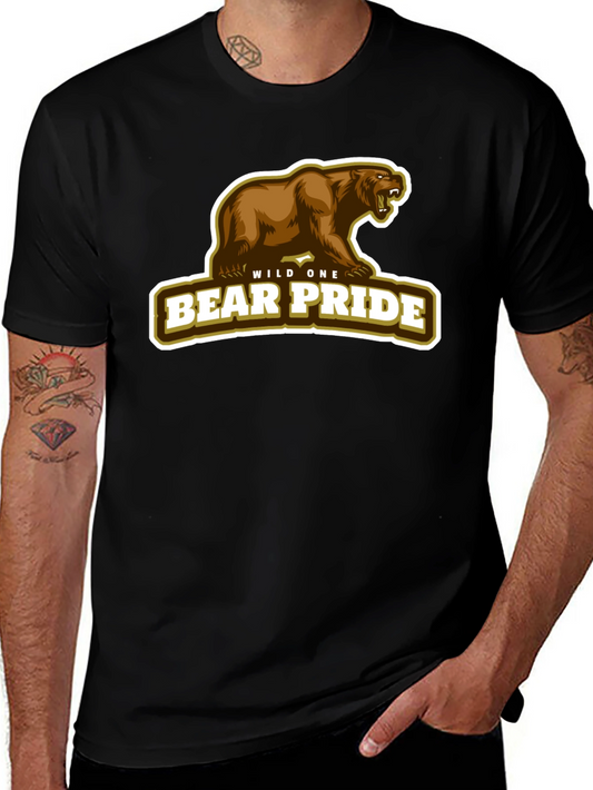Bear Pride Wild One Graphic T-Shirt
