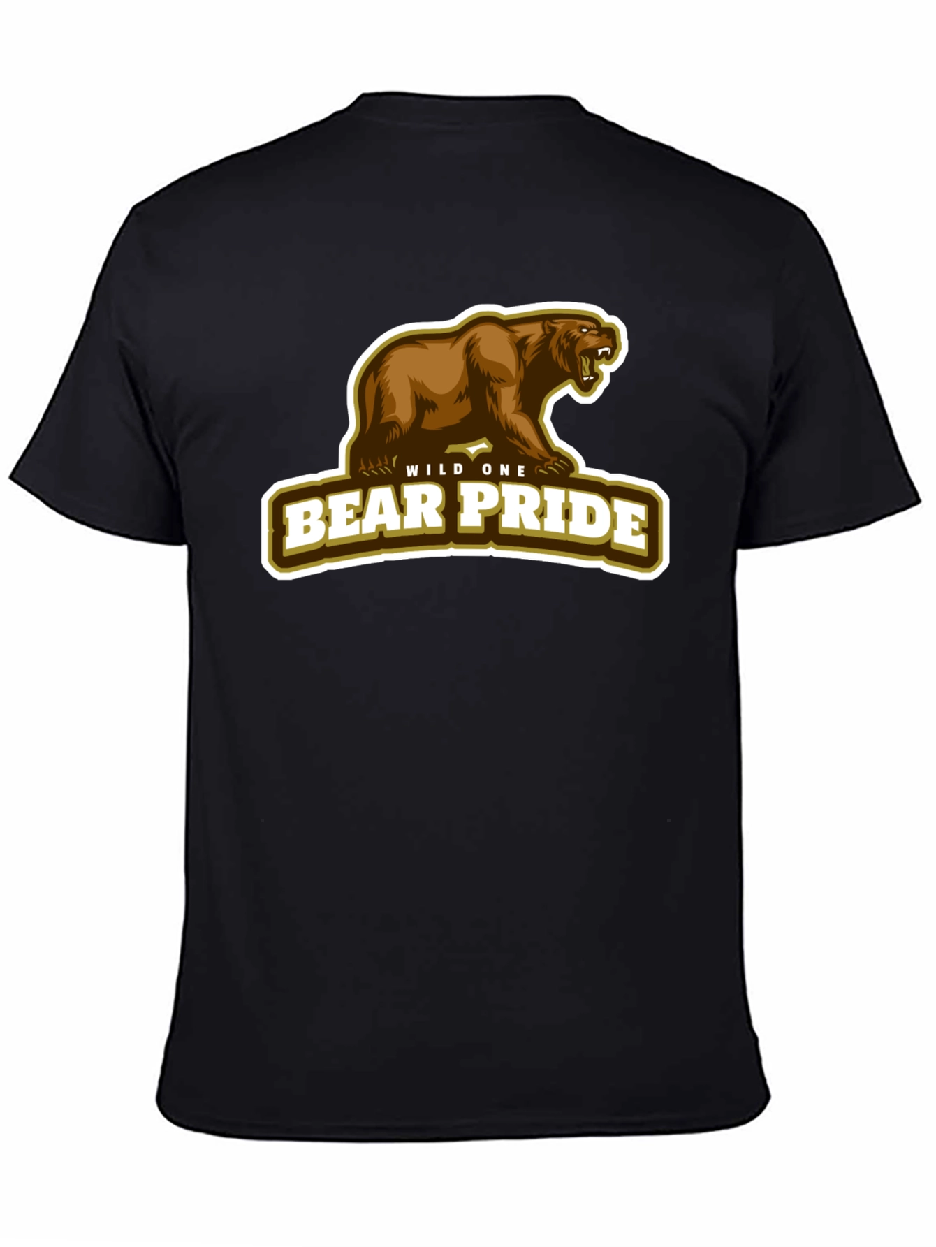 Bear Pride Wild One Graphic T-Shirt