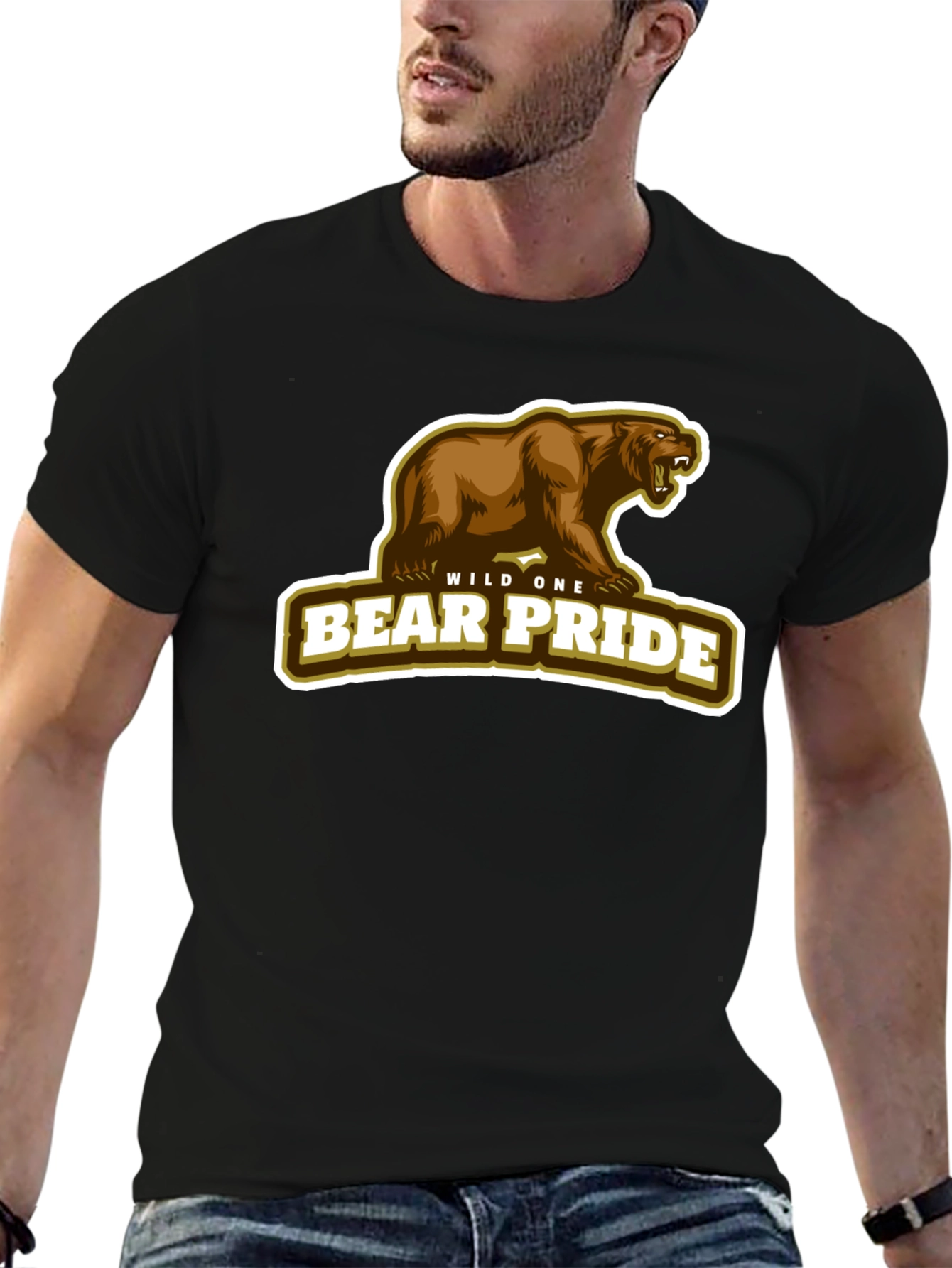 Bear Pride Wild One Graphic T-Shirt