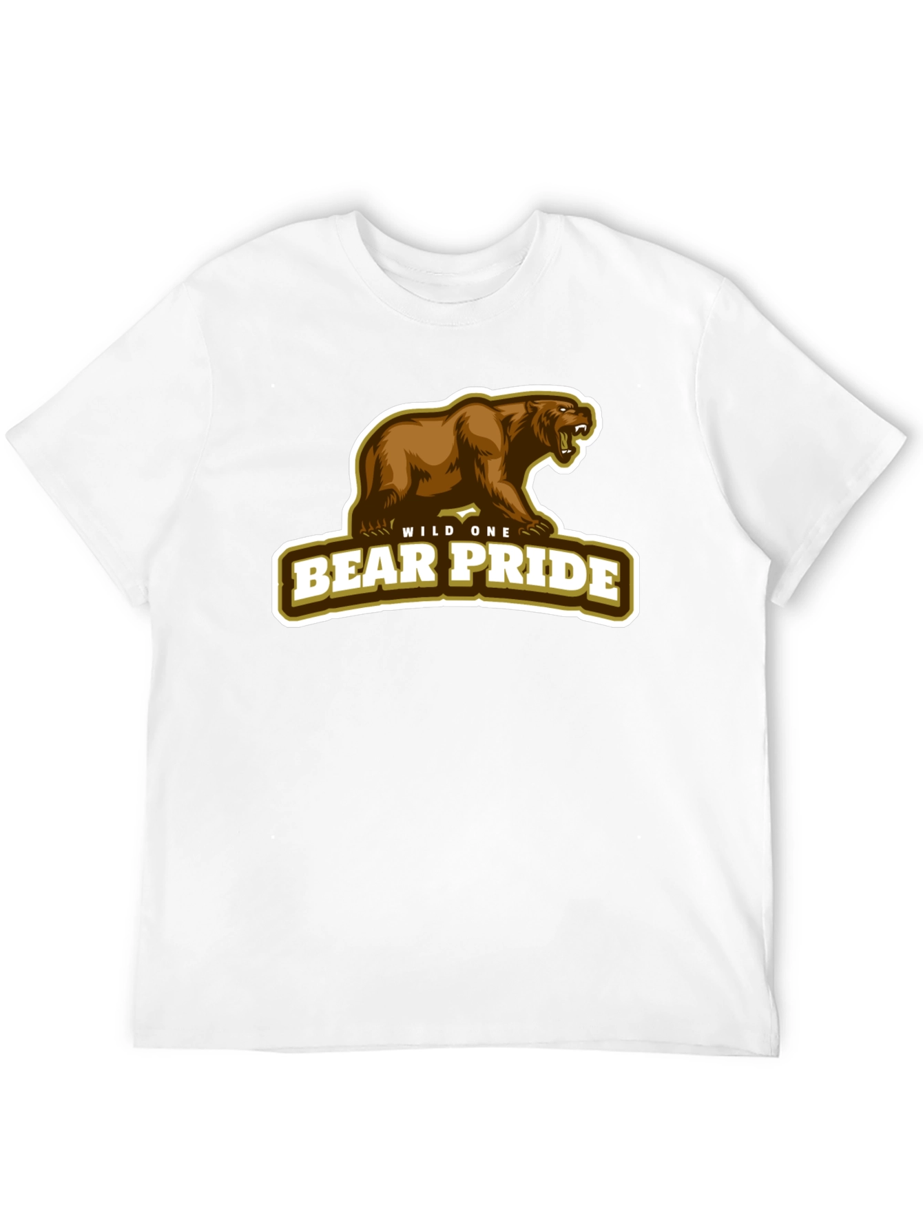 Bear Pride Wild One Graphic T-Shirt