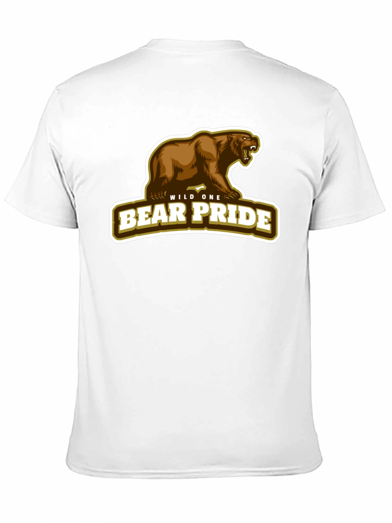 Bear Pride Wild One Graphic T-Shirt