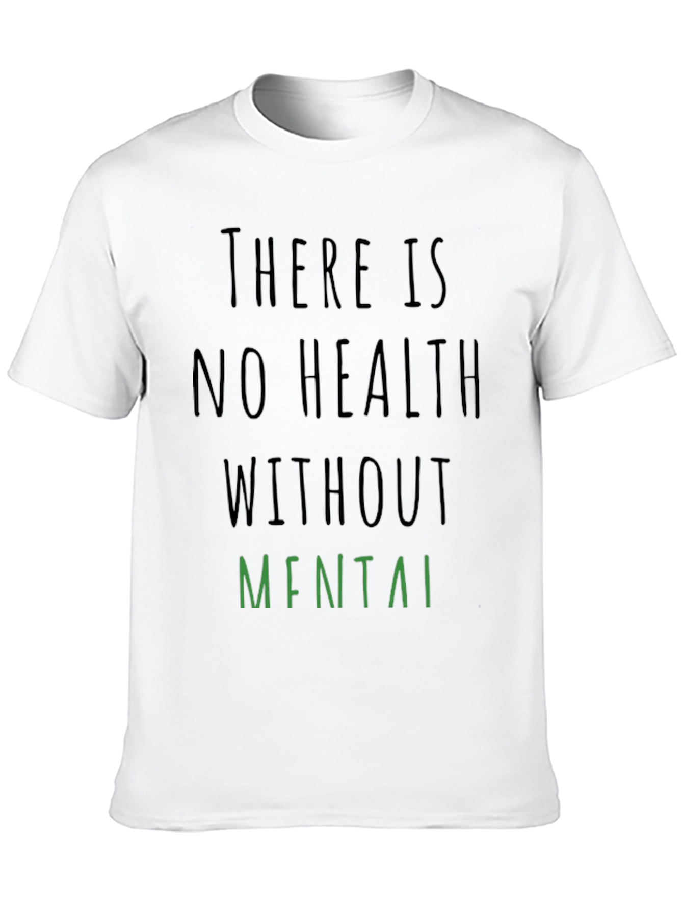 Mental Health Awareness T-Shirt - Black