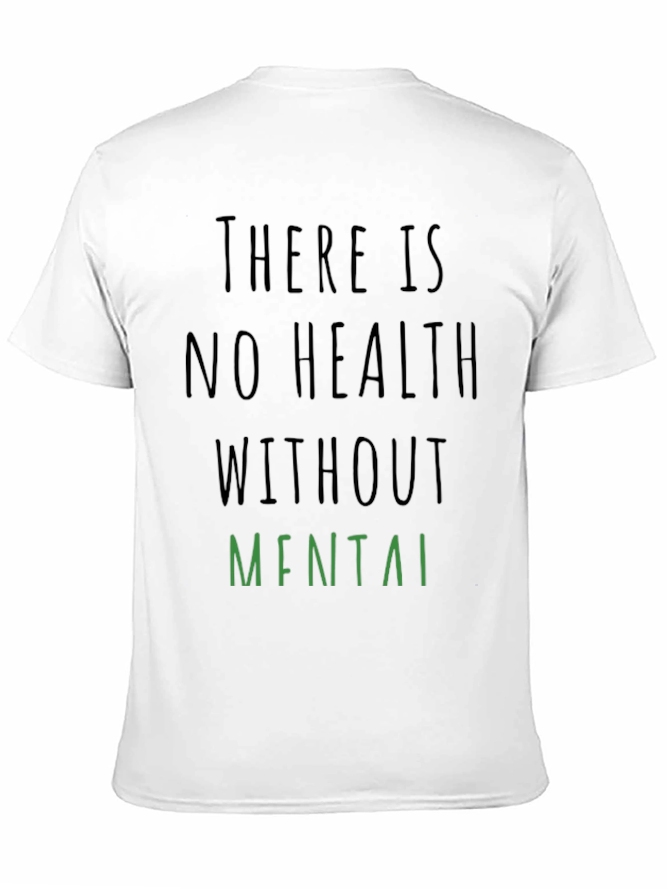 Mental Health Awareness T-Shirt - Black