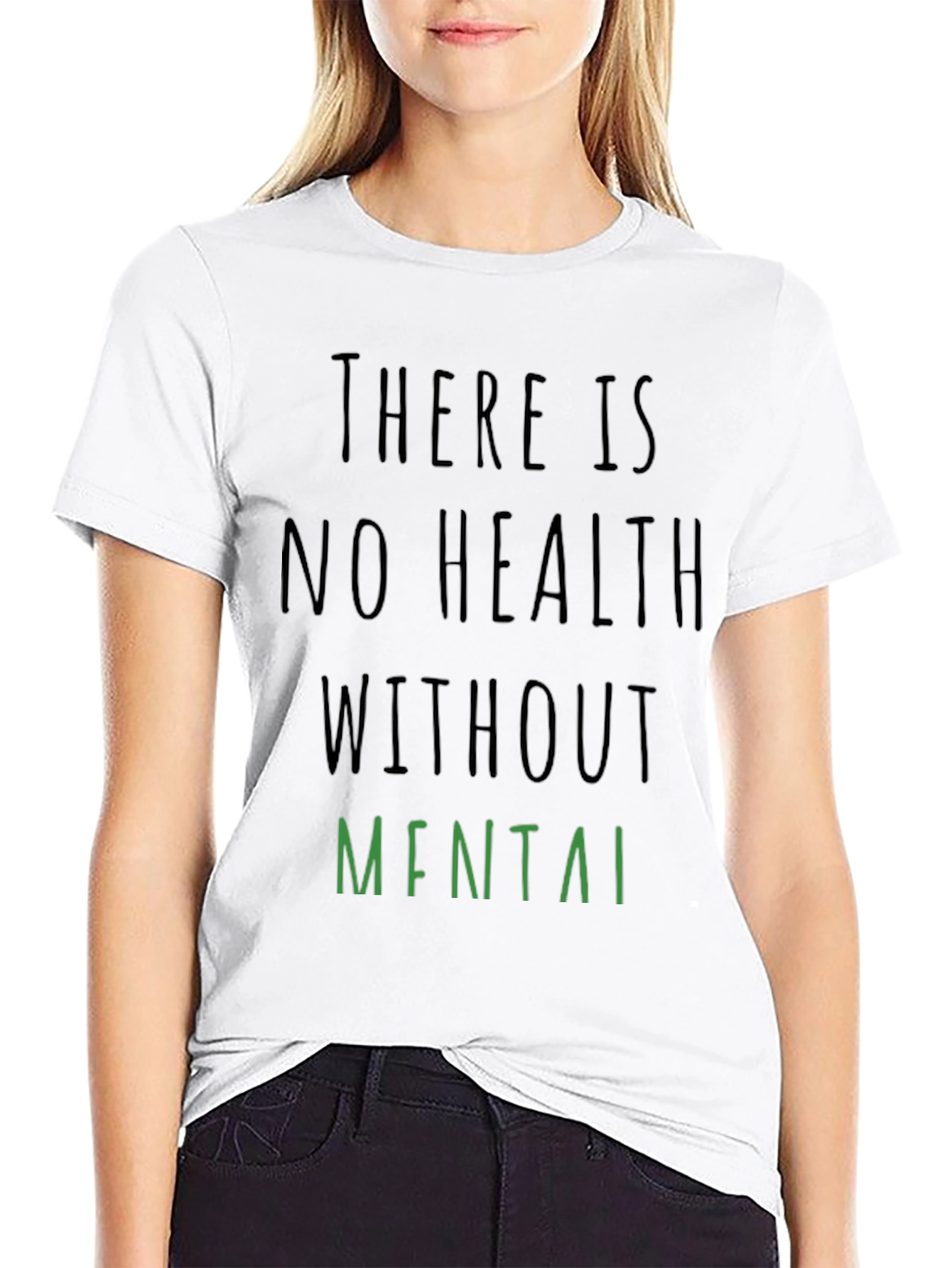 Mental Health Awareness T-Shirt - Black