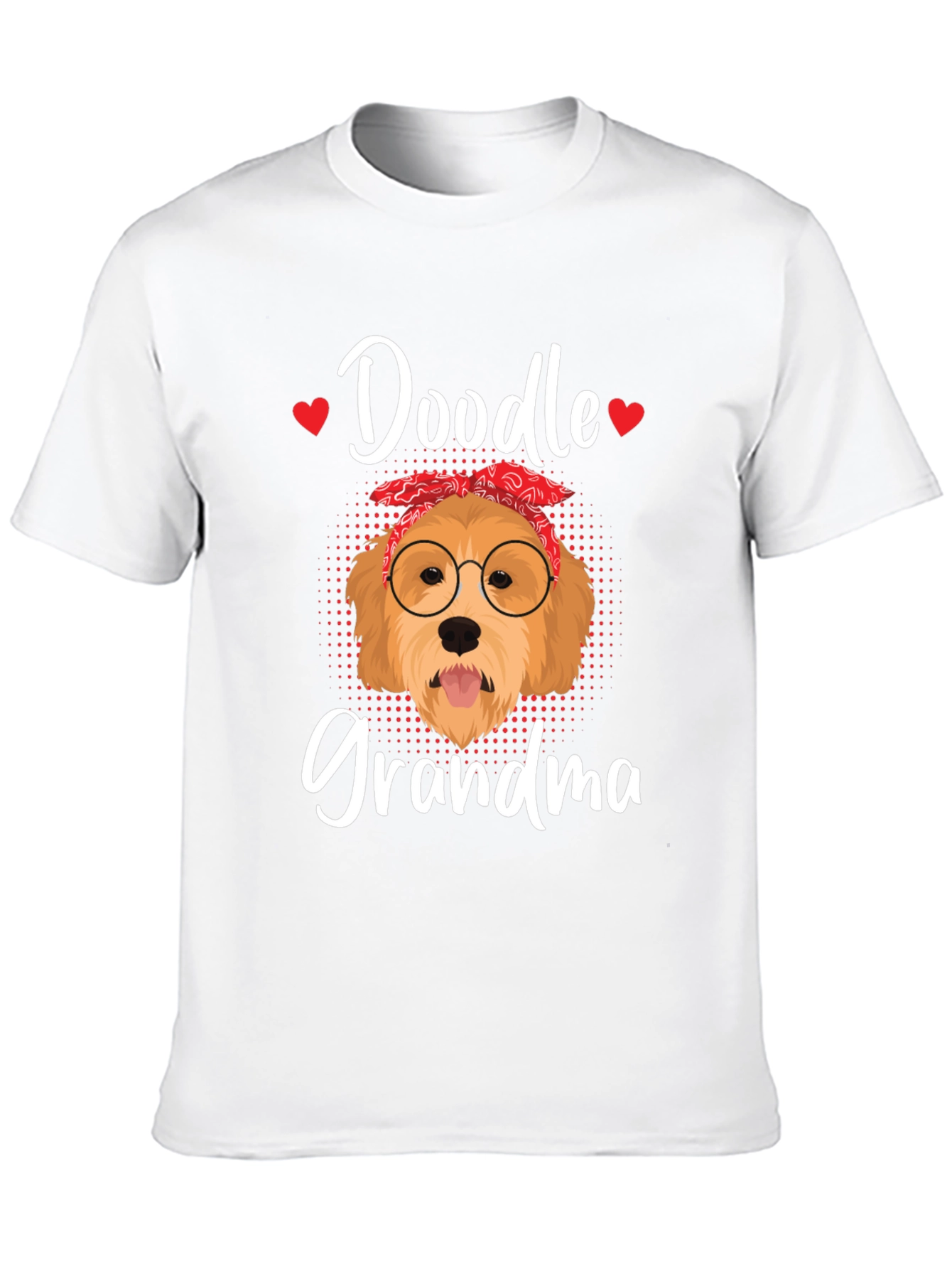 Doodle Grandma T-Shirt - Cute Dog Lover Tee