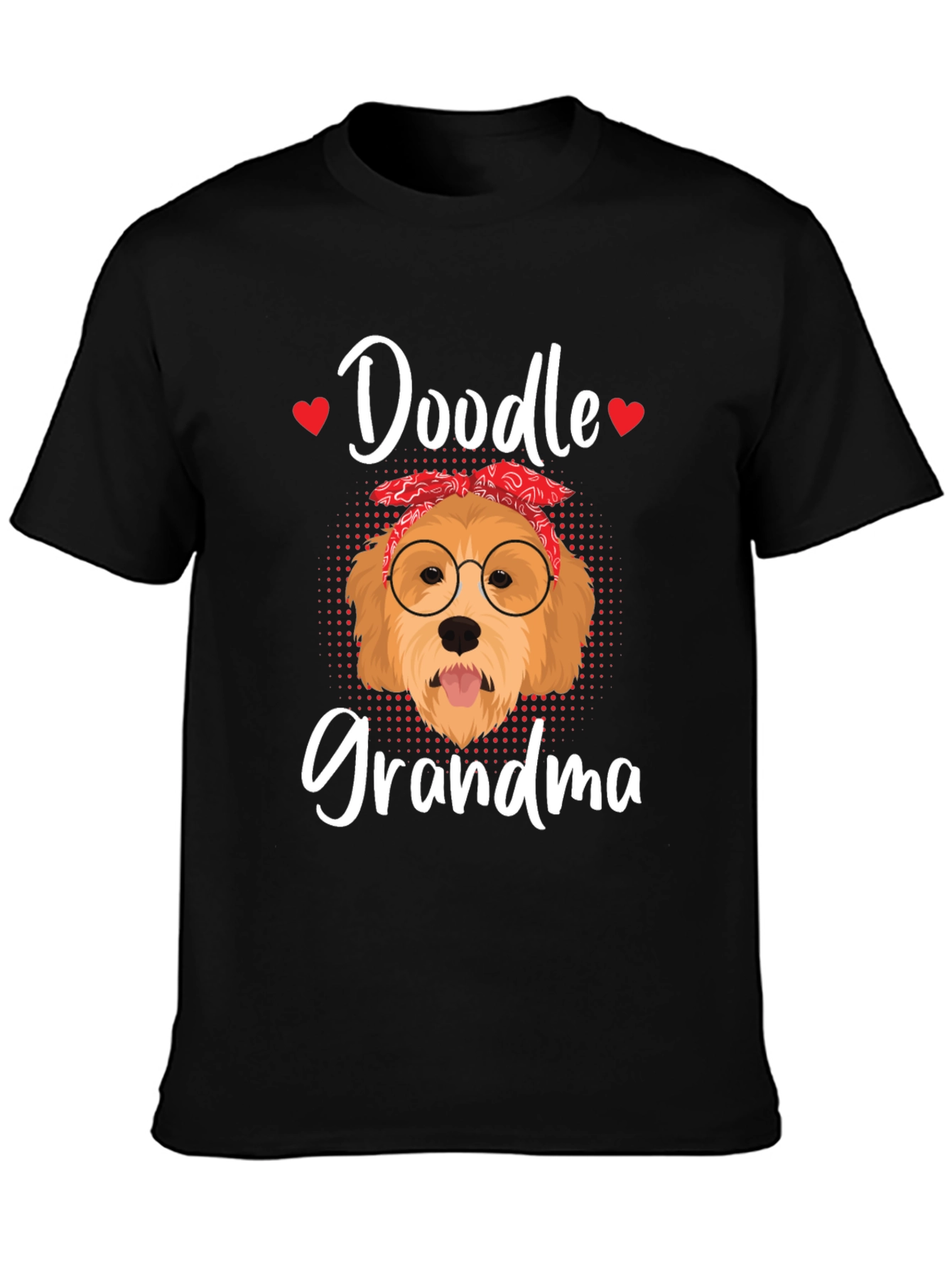 Doodle Grandma T-Shirt - Cute Dog Lover Tee