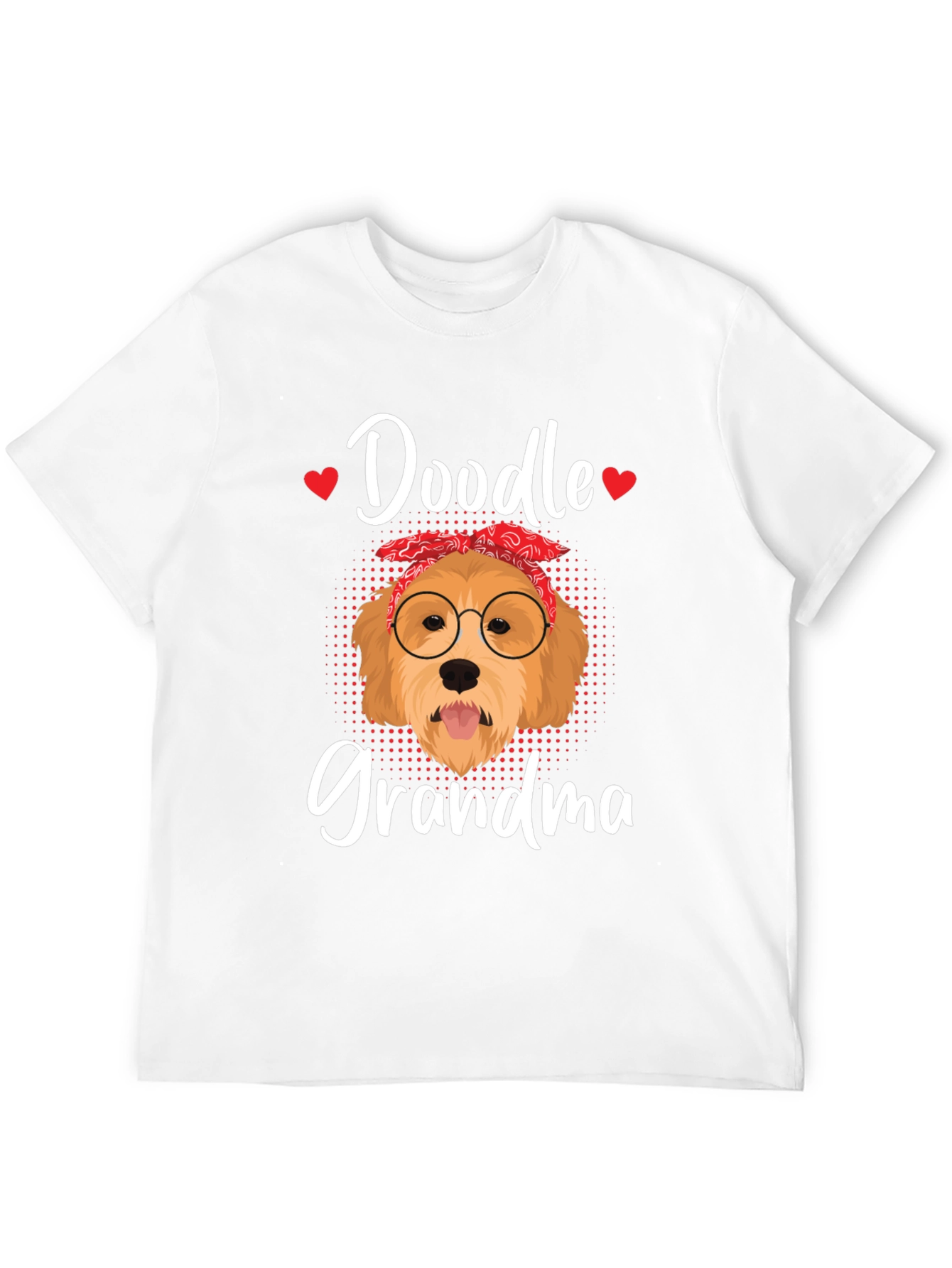 Doodle Grandma T-Shirt - Cute Dog Lover Tee