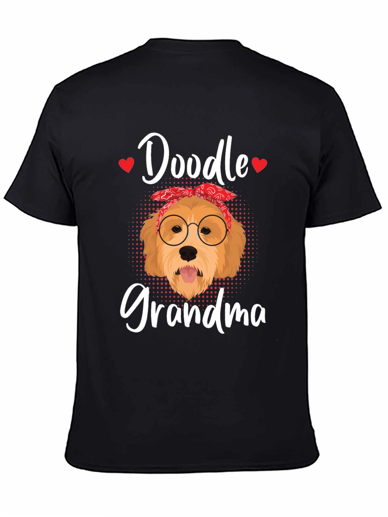 Doodle Grandma T-Shirt - Cute Dog Lover Tee
