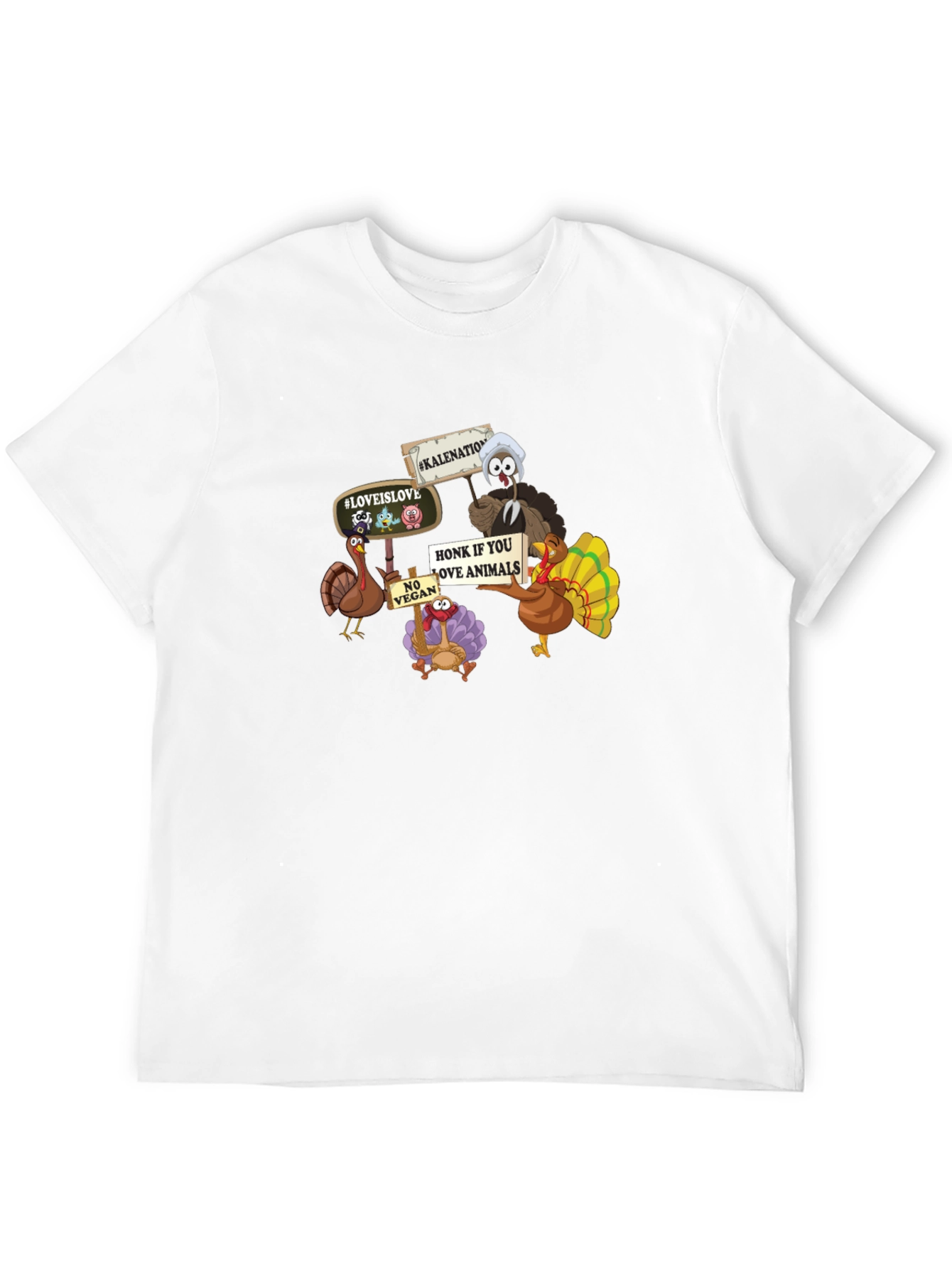 Thanksgiving Turkey Humor Graphic Tee