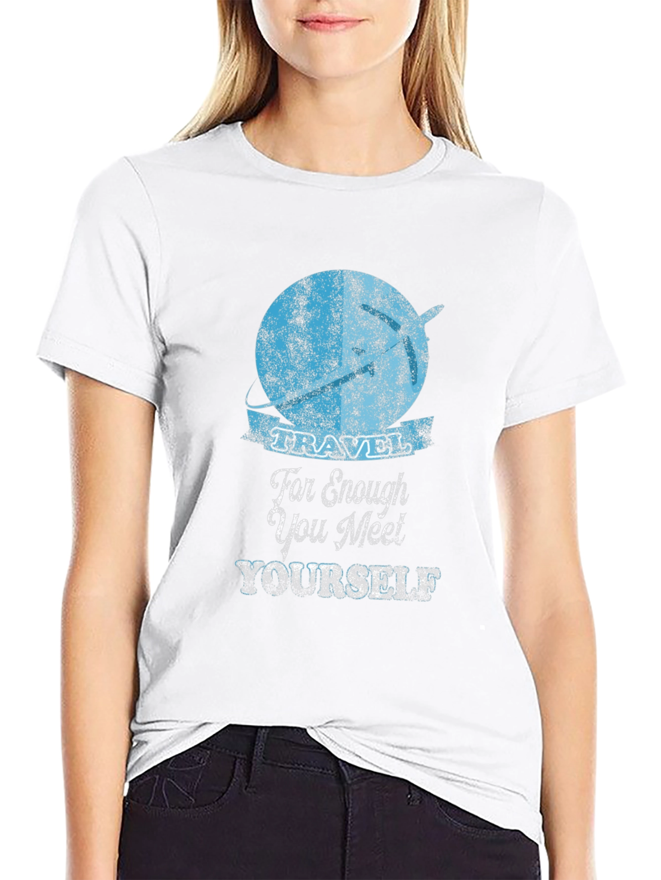 Travel Enough T-Shirt: Meet Yourself Adventure Tee