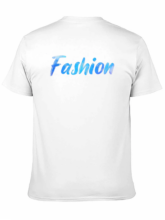 Fashion Graphic Tee - Trendy Menswear