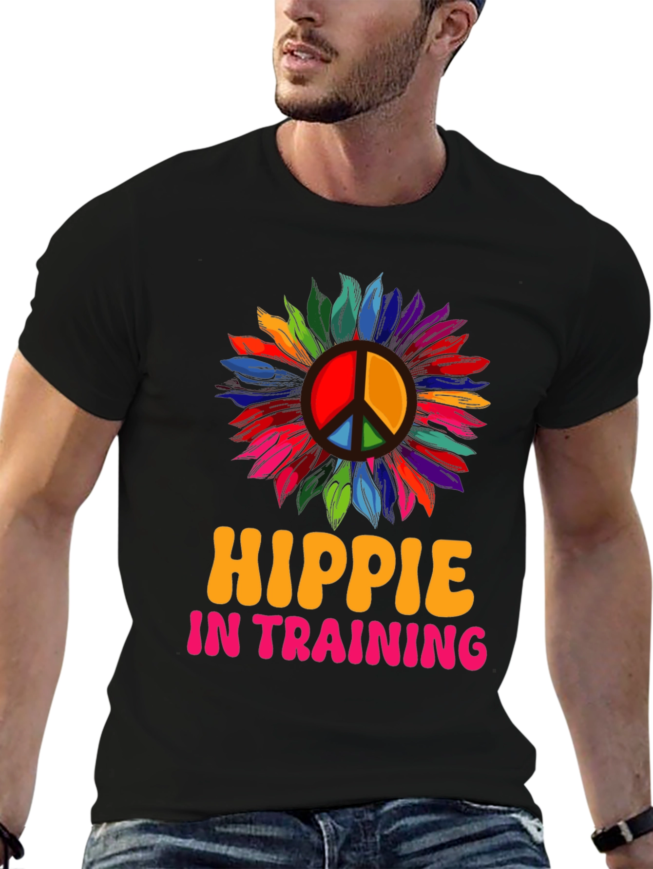 Hippie in Training Graphic T-Shirt