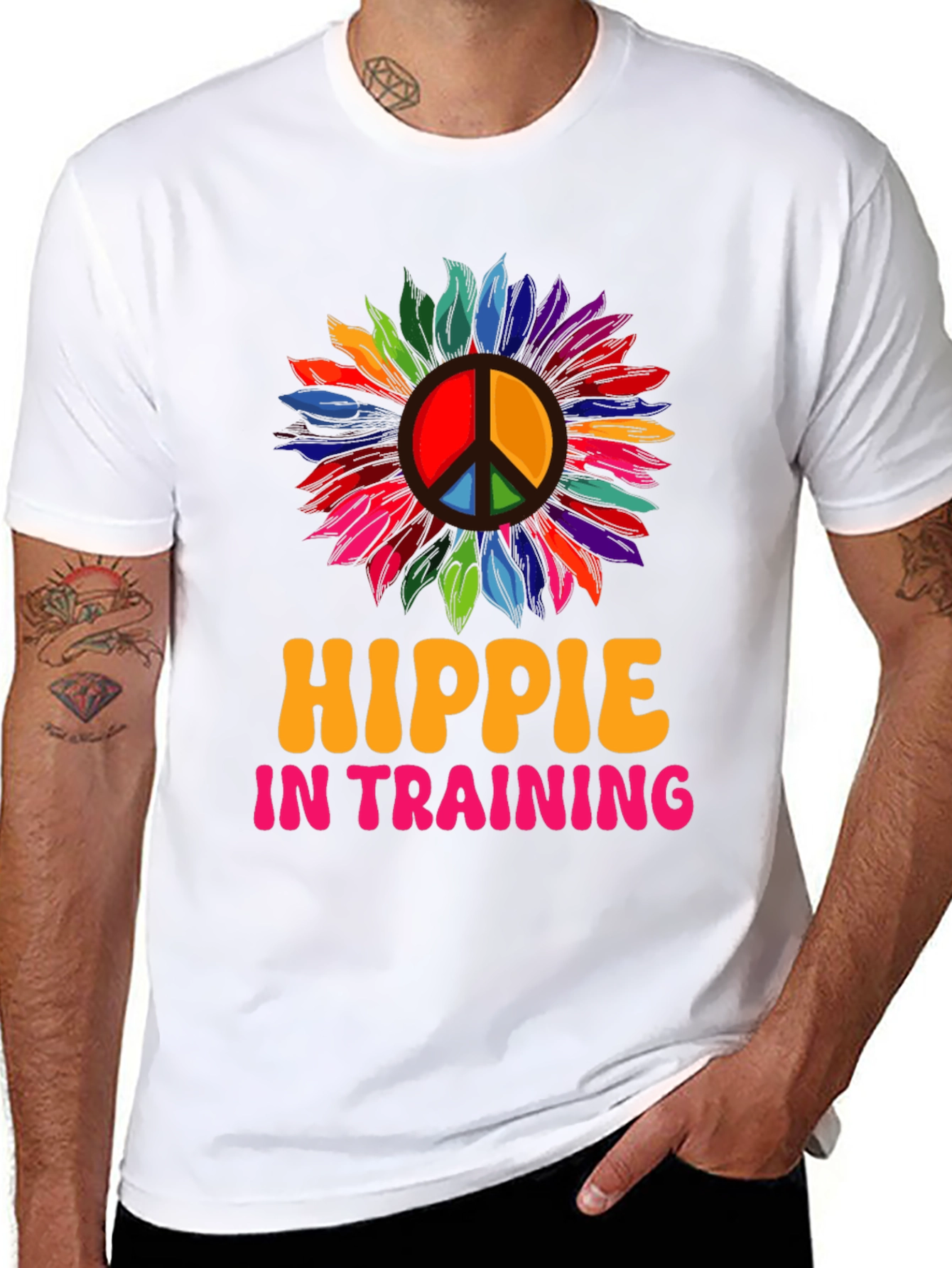 Hippie in Training Graphic T-Shirt