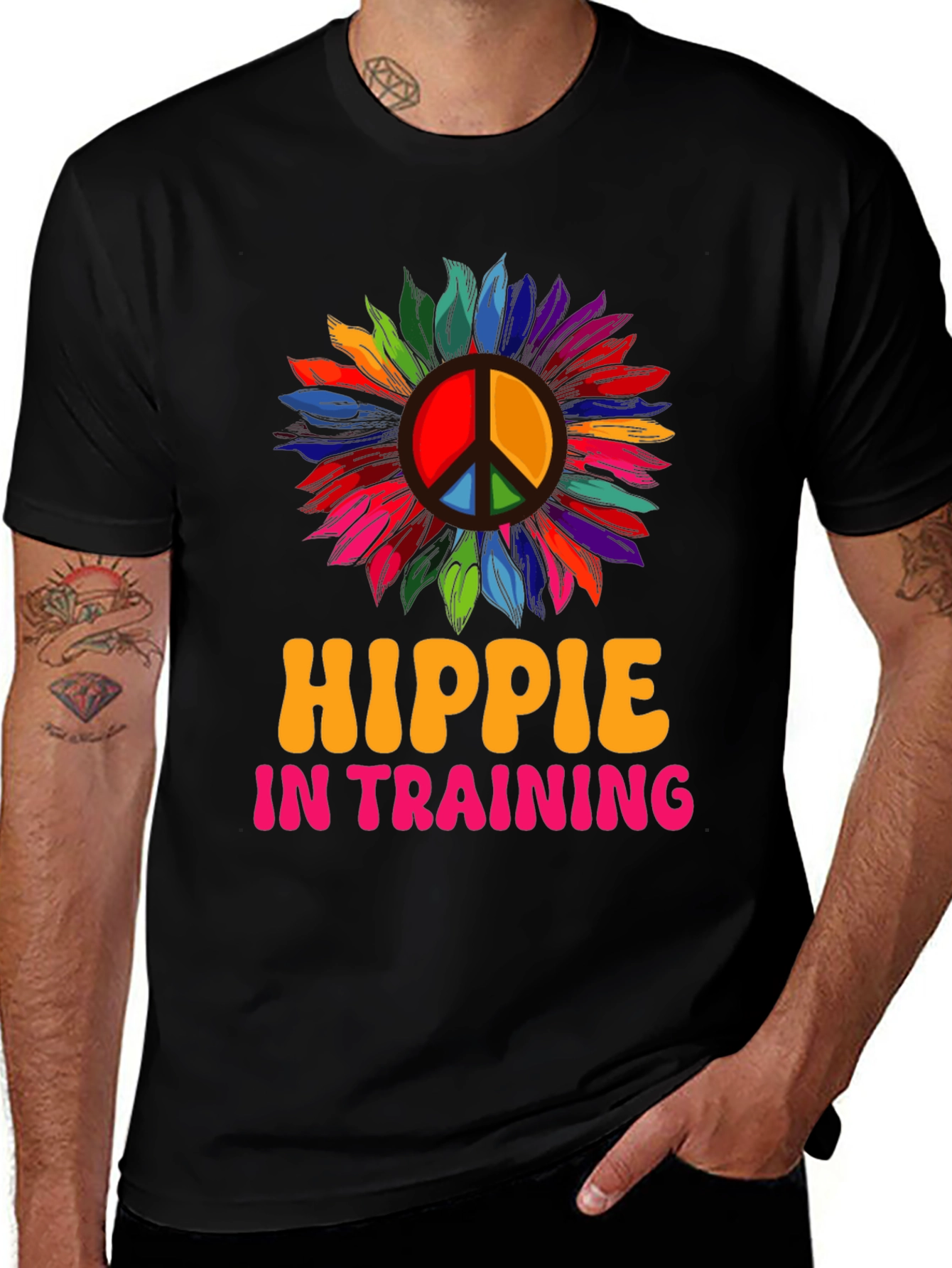 Hippie in Training Graphic T-Shirt