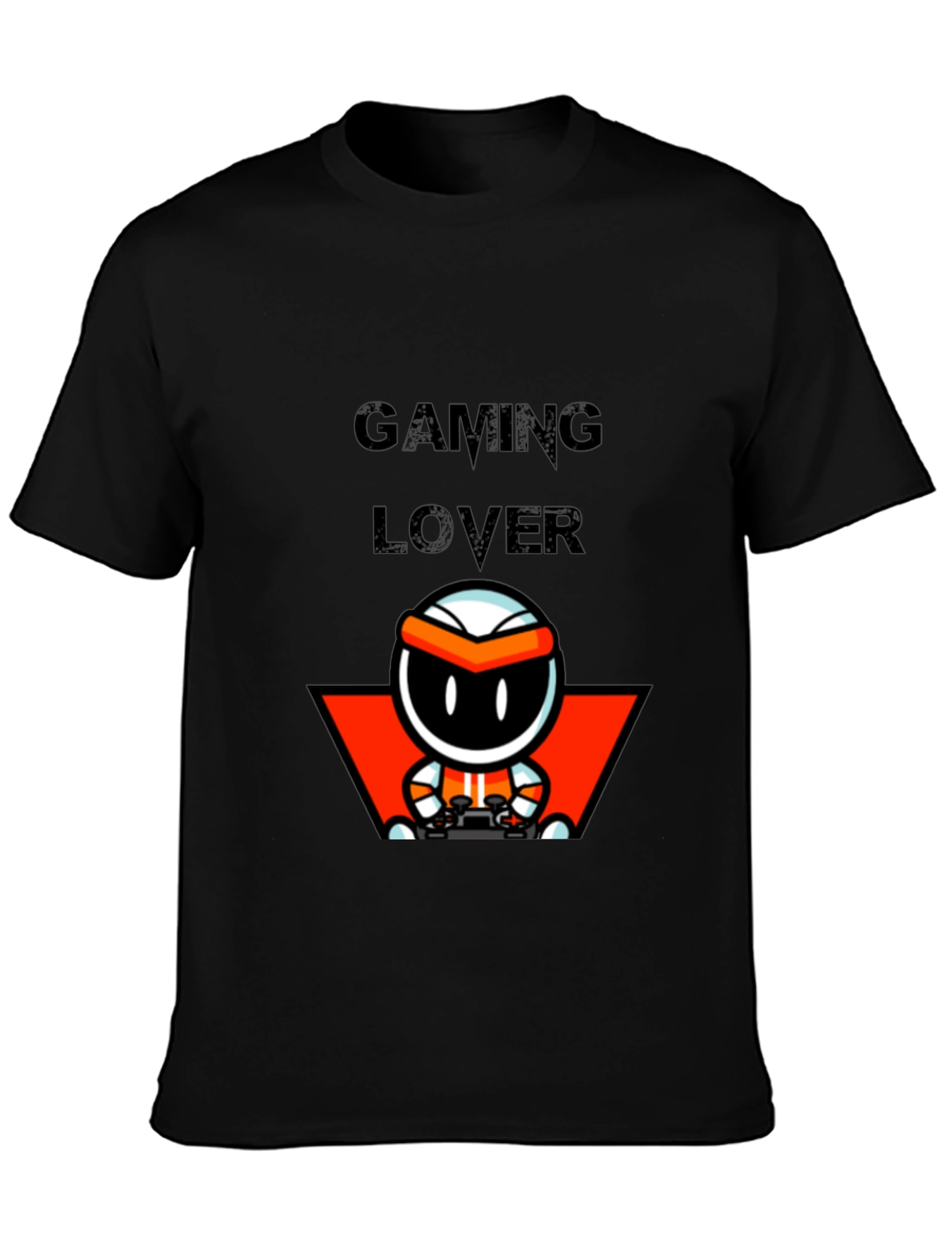 Gaming Lover T-Shirt - Black Cotton Tee