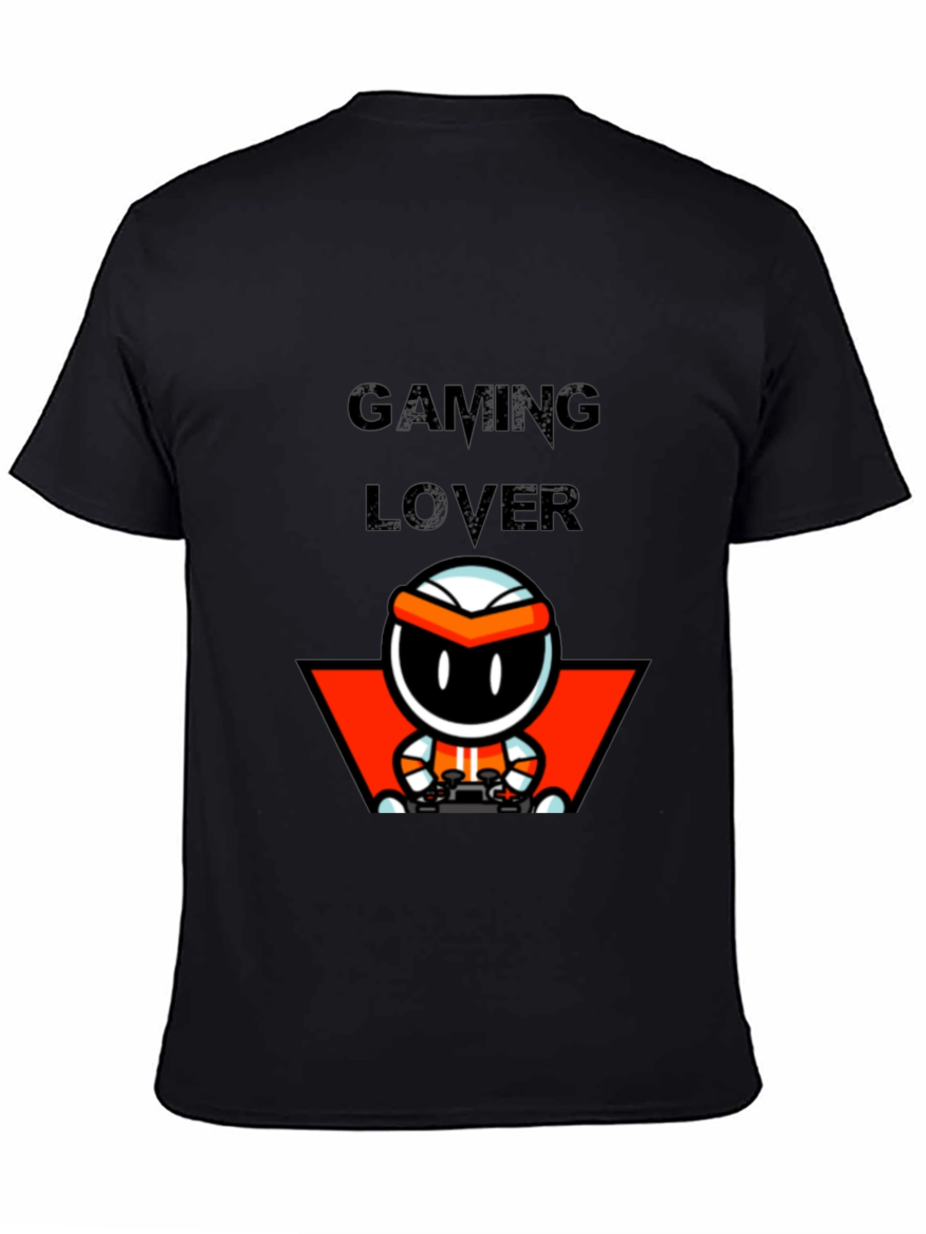 Gaming Lover T-Shirt - Black Cotton Tee