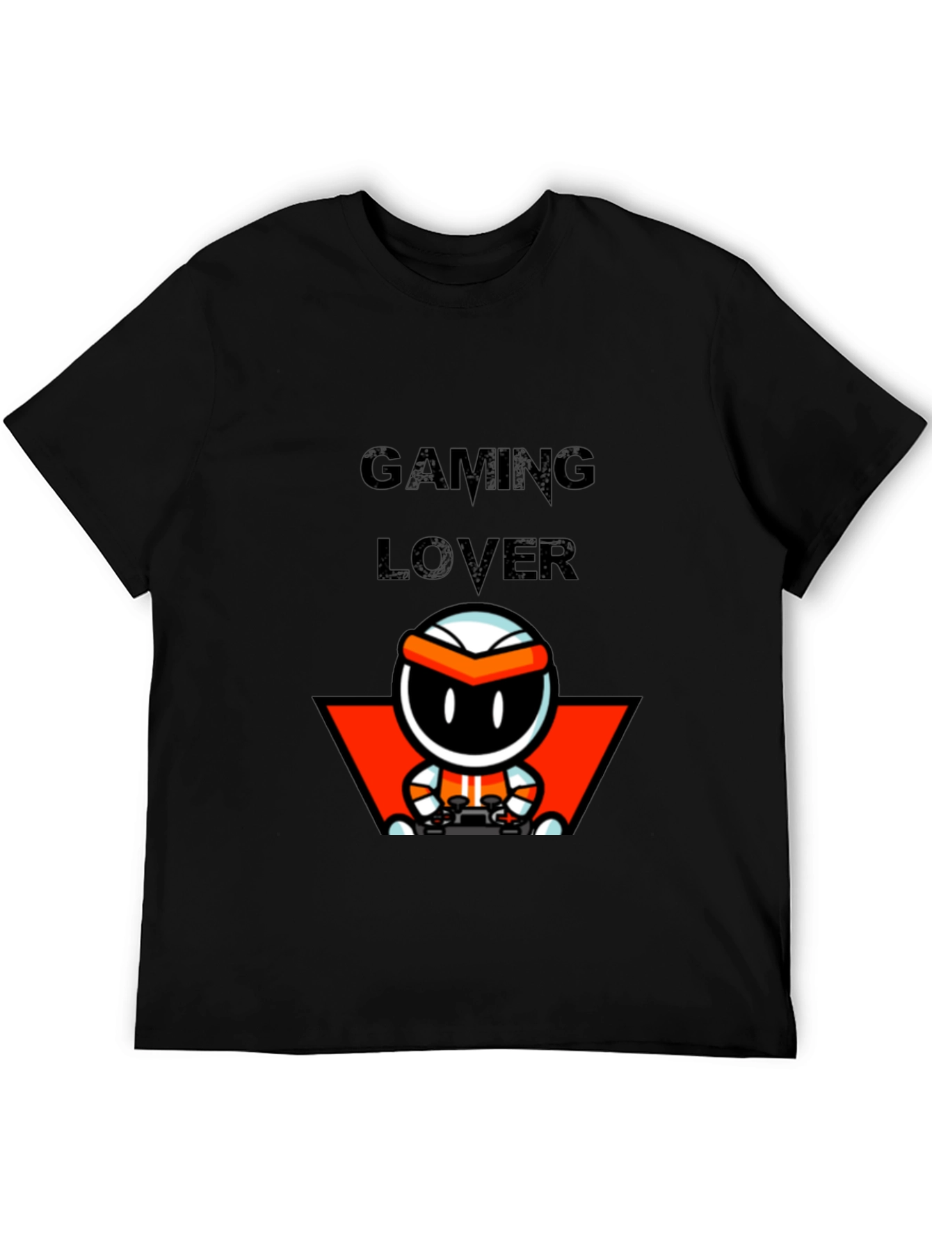 Gaming Lover T-Shirt - Black Cotton Tee