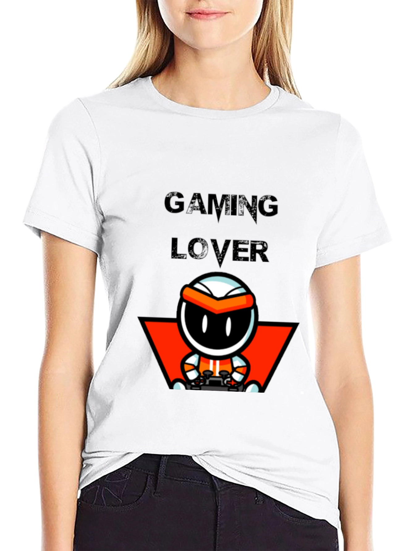 Gaming Lover T-Shirt - Black Cotton Tee