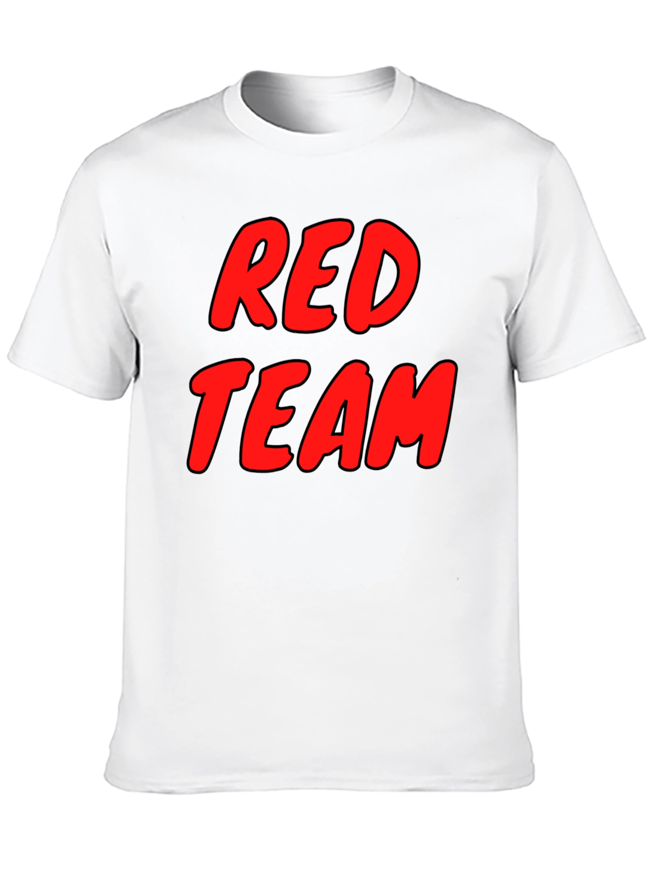 Red Team Graphic Tee - Soft Cotton Blend