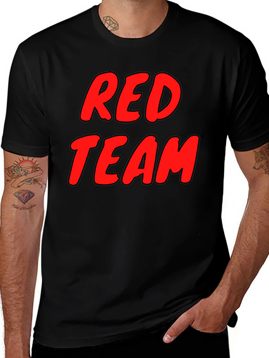 Red Team Graphic Tee - Soft Cotton Blend